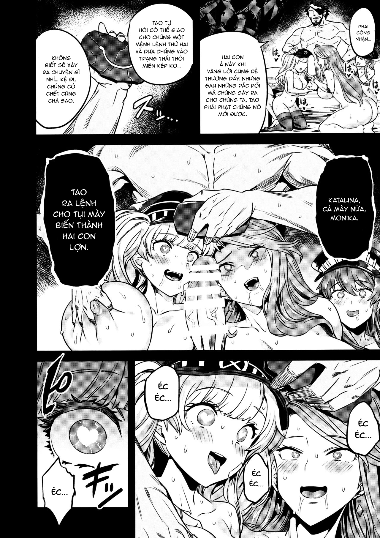 Đọc truyện hentai Saimin Mesubuta Kikuudan | Pig Sow Crew Hypnosis - Oneshot.