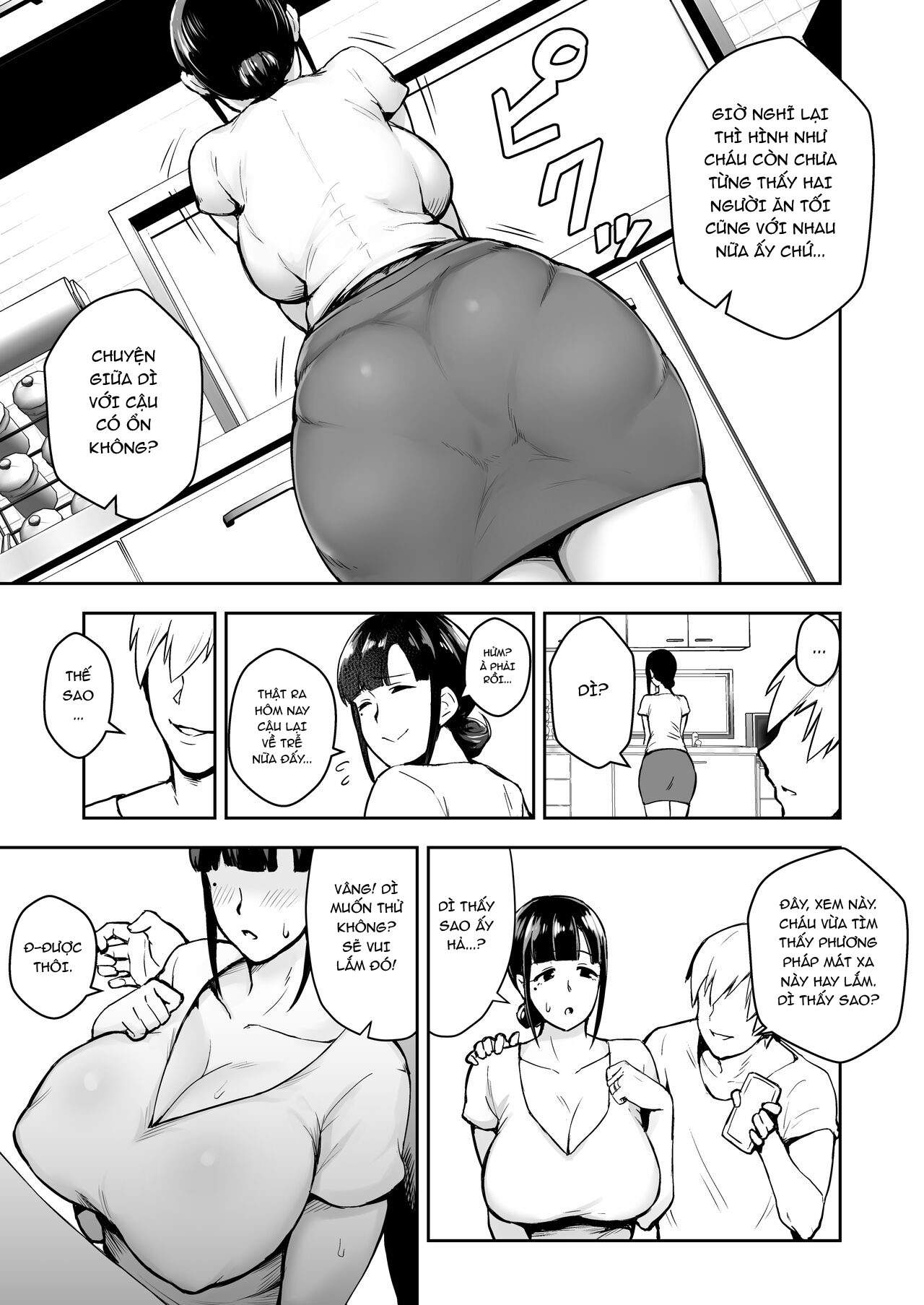 Đọc truyện hentai Netorareta Bakunyuu Seiso Zuma Hitomi - Chap 1
