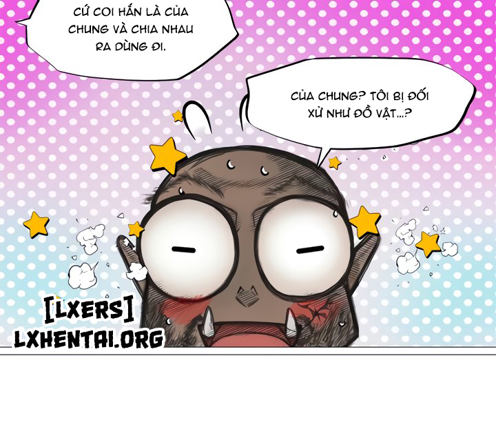 Đọc truyện hentai Nữ Hoàng Dark Elf Và Nô Lệ Orc Chap 31 END