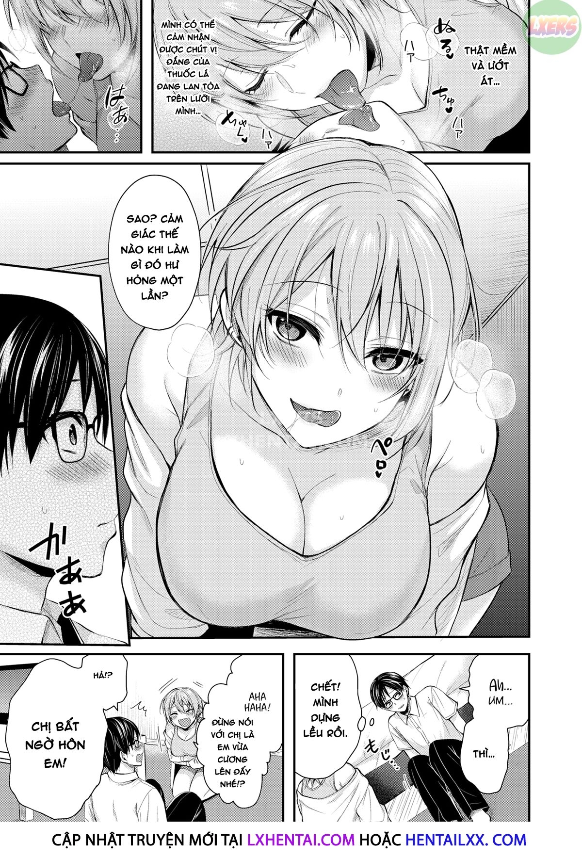 Đọc truyện hentai Chàng trai cần cù & Cô gái tầm phào - Oneshot