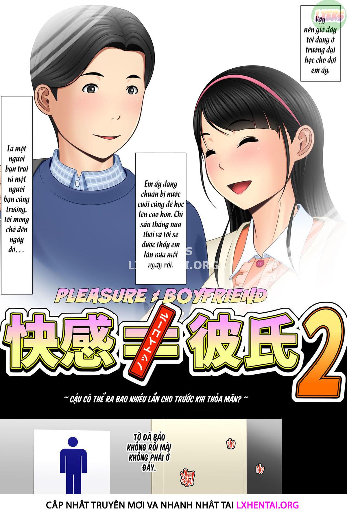 Đọc truyện hentai Pleasure ≠ Boyfriend - Chap 2 ~How Many Times Are You Gonna Cum Before You are Satisfied?~