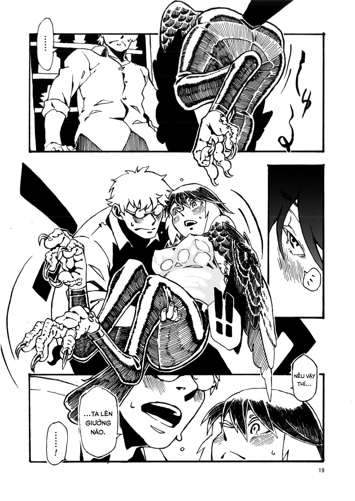 Đọc truyện hentai Kẻ làm điều ác phi nhân loại - Chap 6.0: Chim
