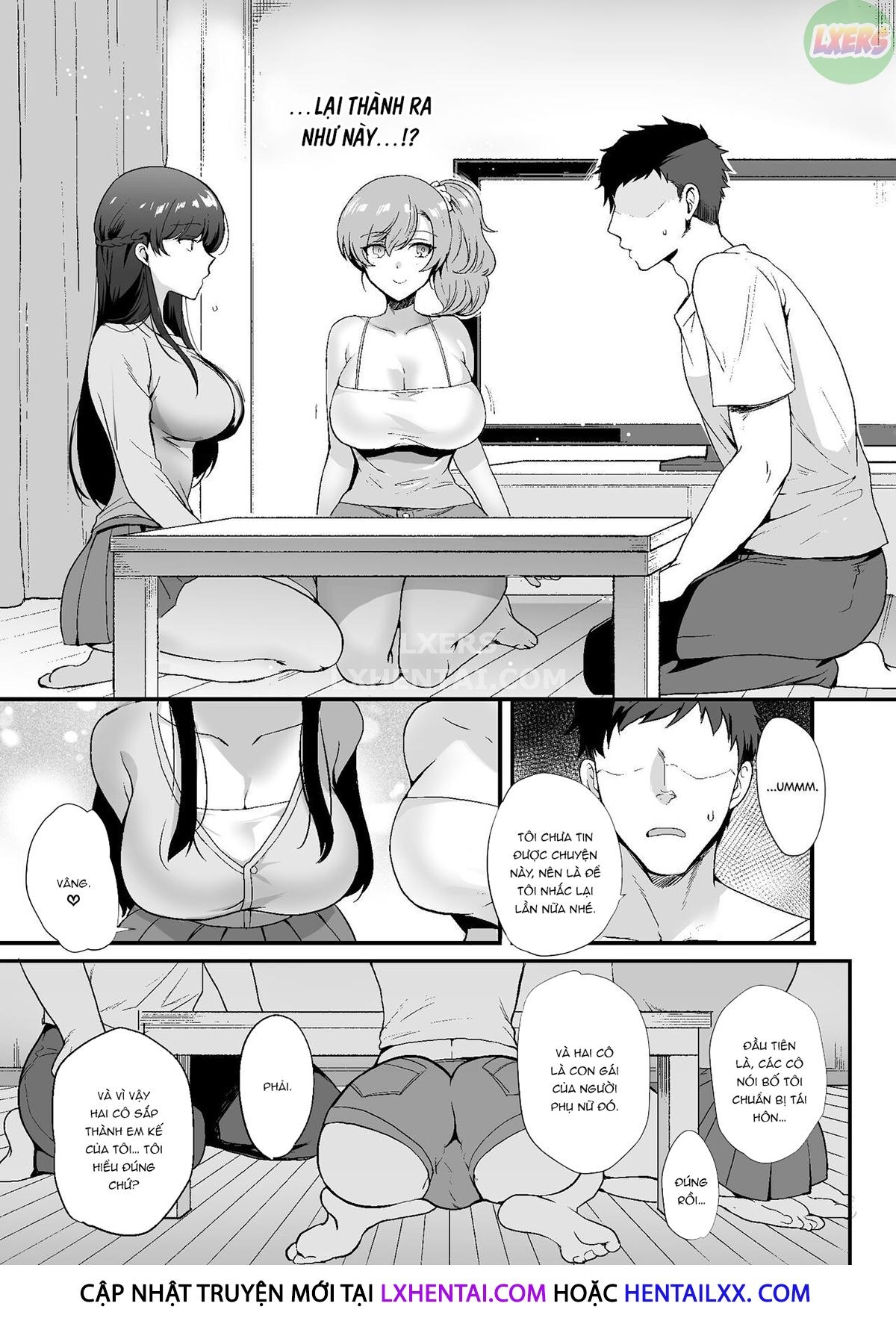 Đọc truyện hentai My Roommates Are Way Too Lewd ~Living In A One-Room Apartment With Two Perverted Sisters~ - Chap 1