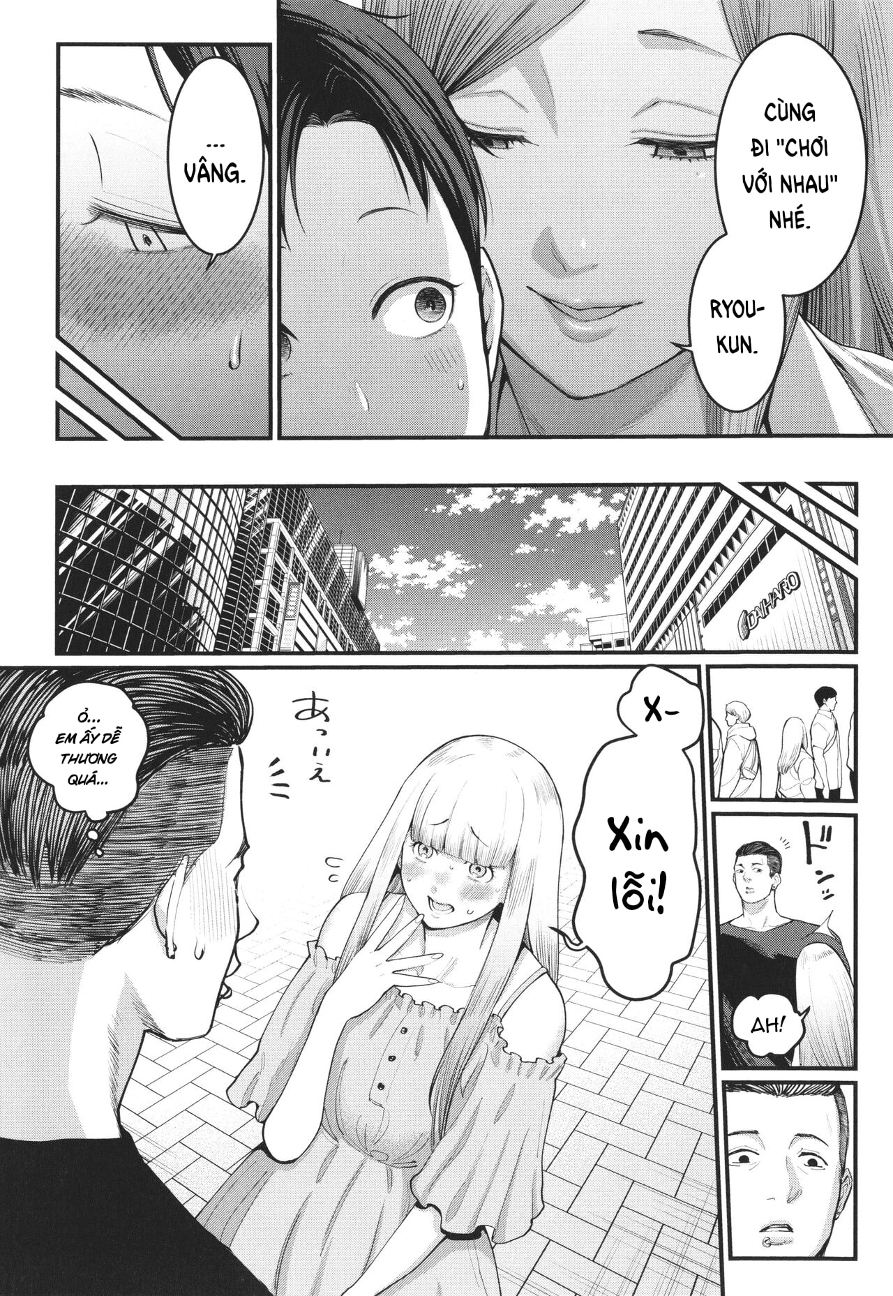 Đọc truyện hentai Buổi Làm Tình Ngoài Trời Của Mẹ Con Tôi - Oneshot