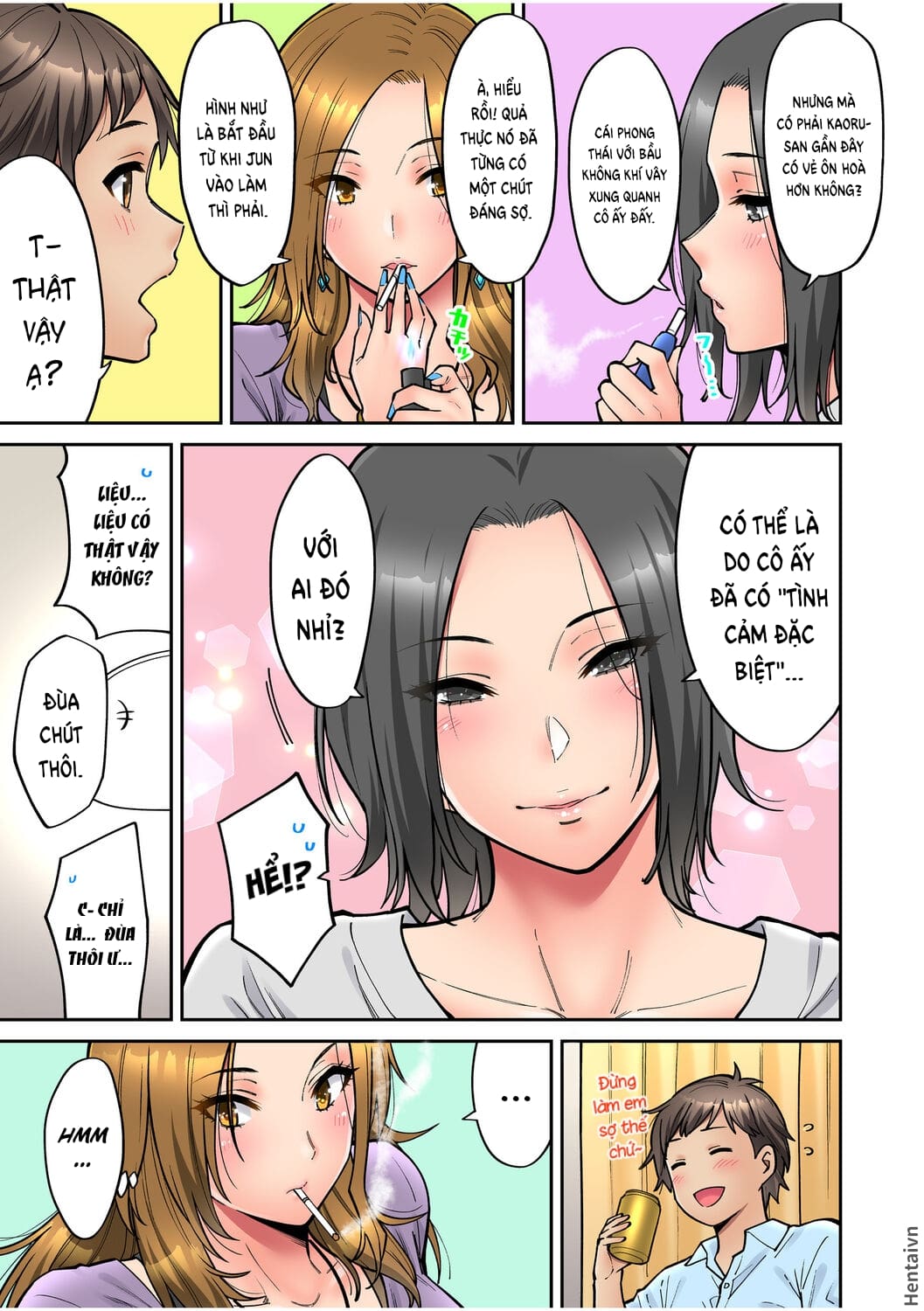 Đọc truyện hentai Làm tình với vị sếp say xỉn mà tôi ngưỡng mộ! - Chap 2: Làm tình ngoài ban công