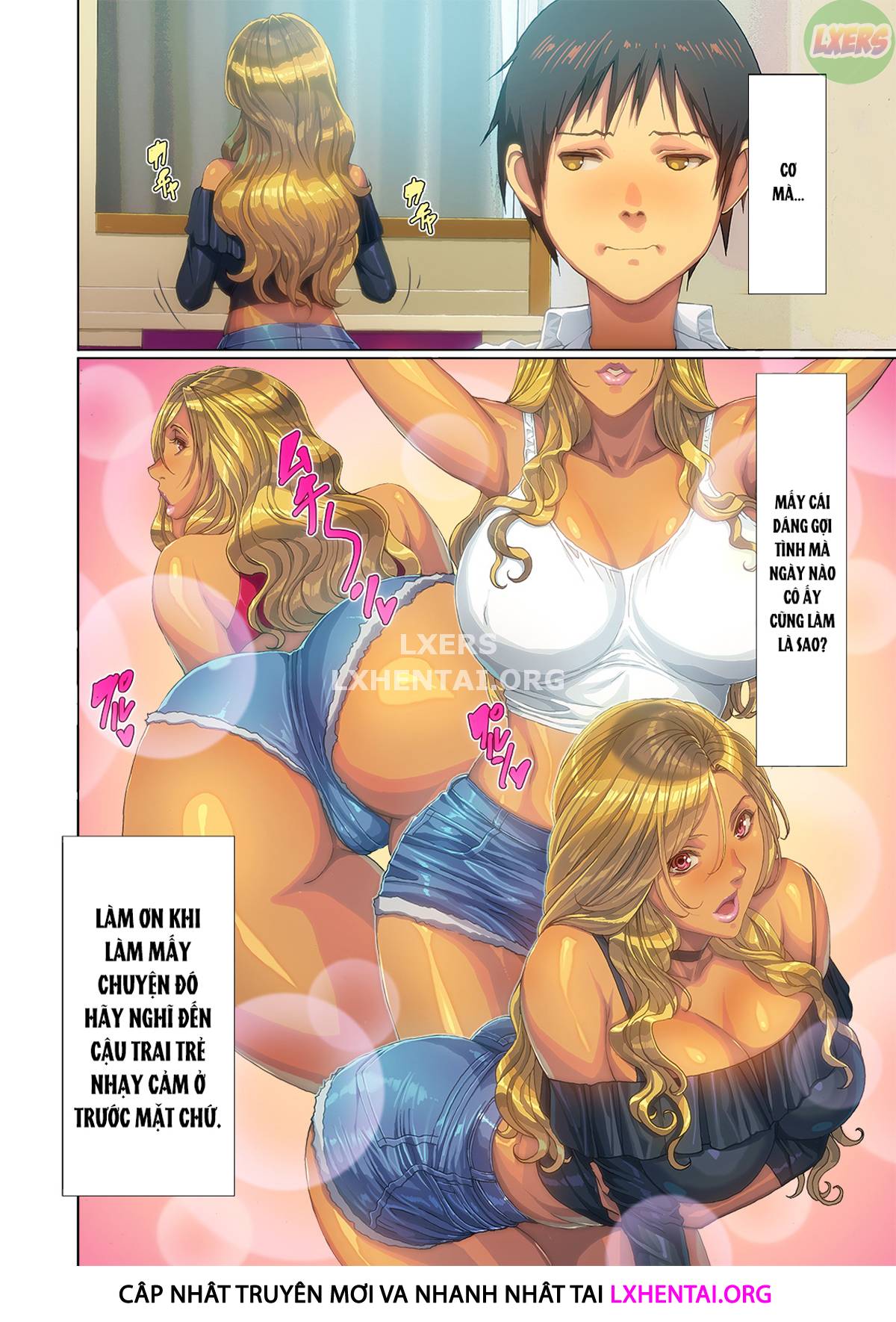 Đọc truyện hentai Mẹ Gyaru xuất hiện ở nhà tôi!! - Chap 1