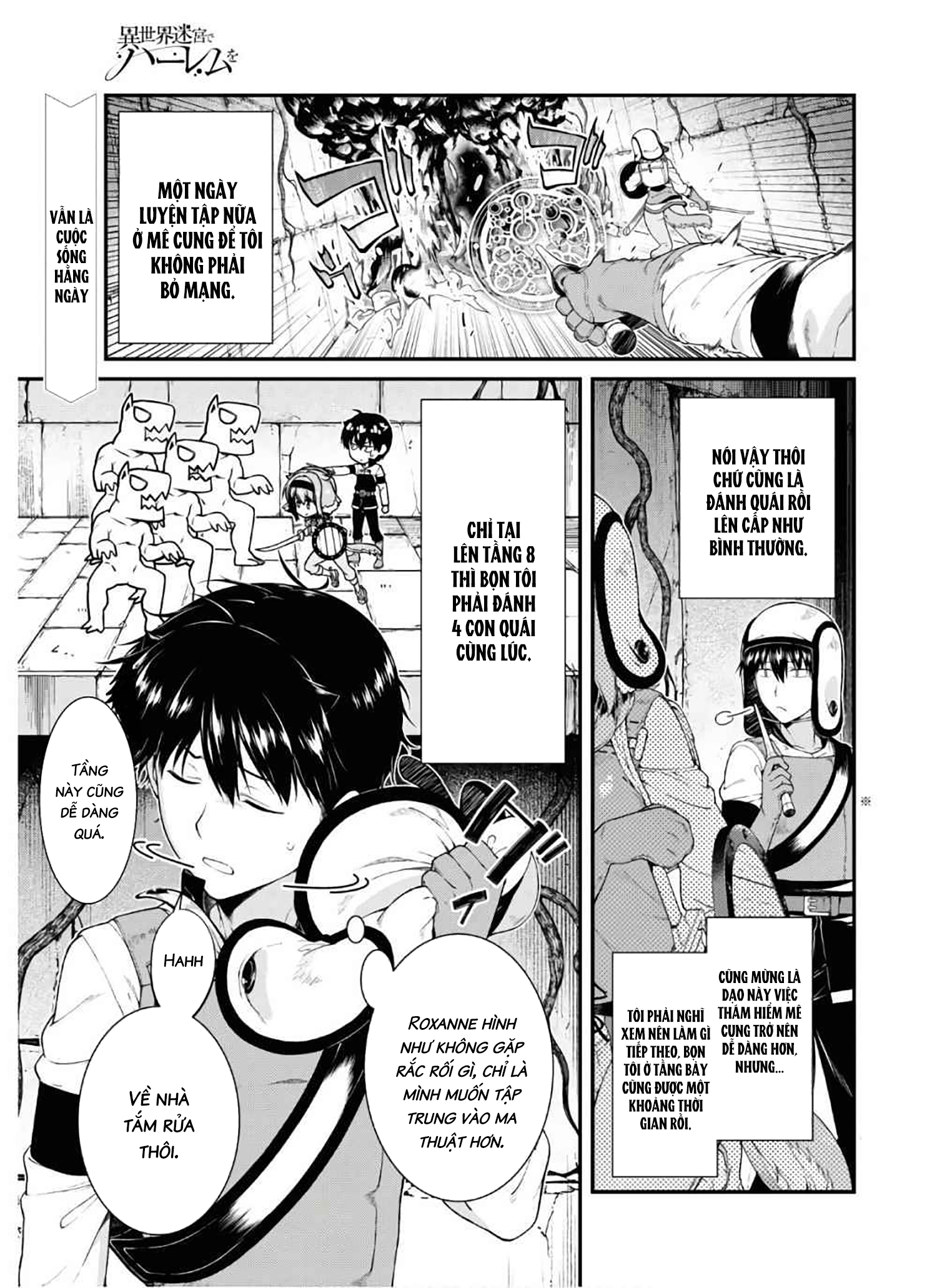 Đọc truyện hentai Lập Harem Chốn Mê Cung Ở Dị Giới Chap 27