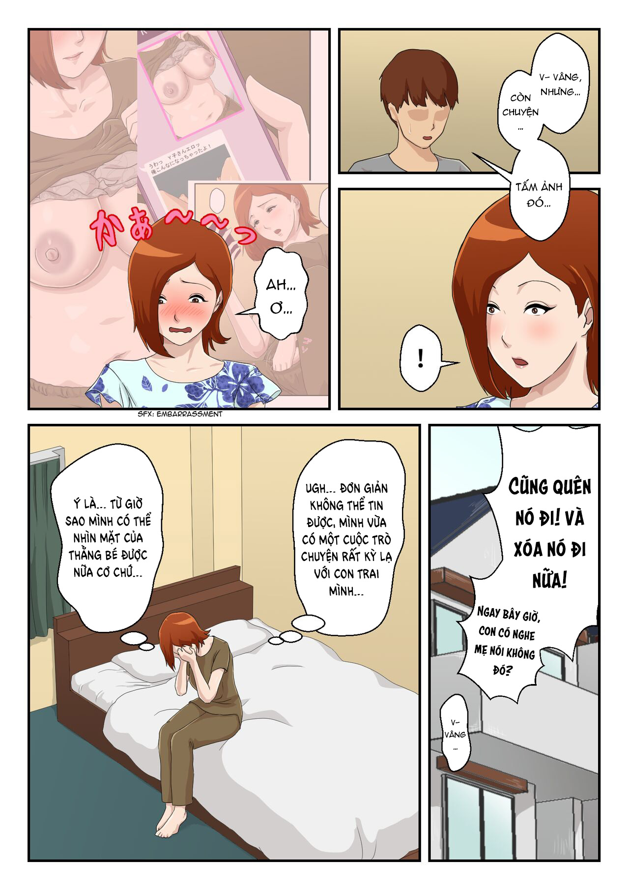 Đọc truyện hentai Bắt gặp mẹ sử dụng cùng app hẹn hò!!! Chap 1