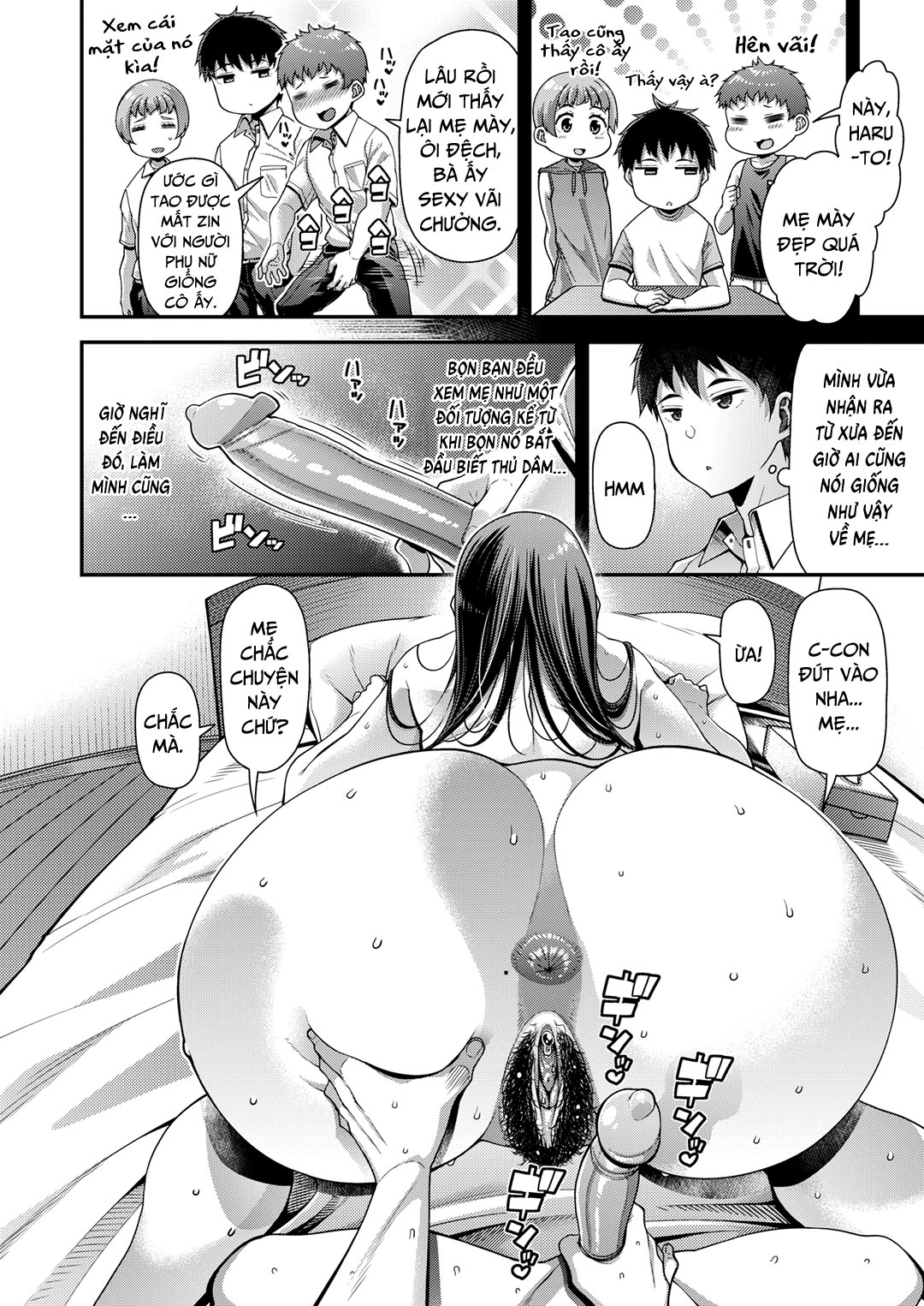 Đọc truyện hentai Con trai tới tuổi dậy thì! Chap 1