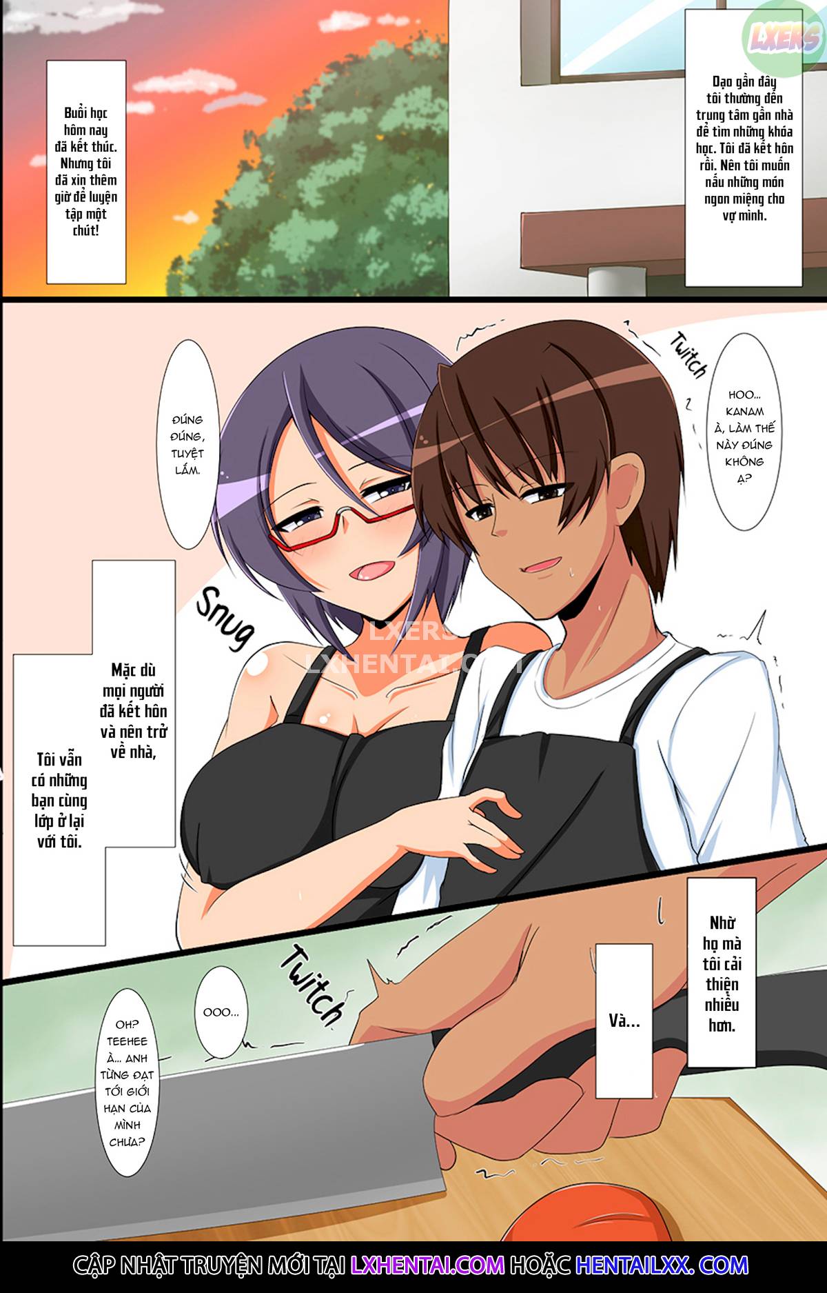 Đọc truyện hentai Lớp Học Nấu Ăn Vợ Khỏa Thân - Oneshot