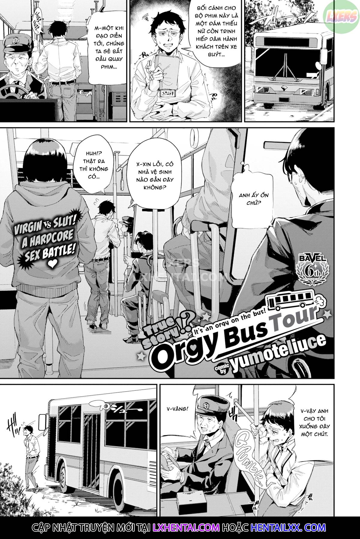 Đọc truyện hentai Chuyến xe bus khiêu dâm - Oneshot