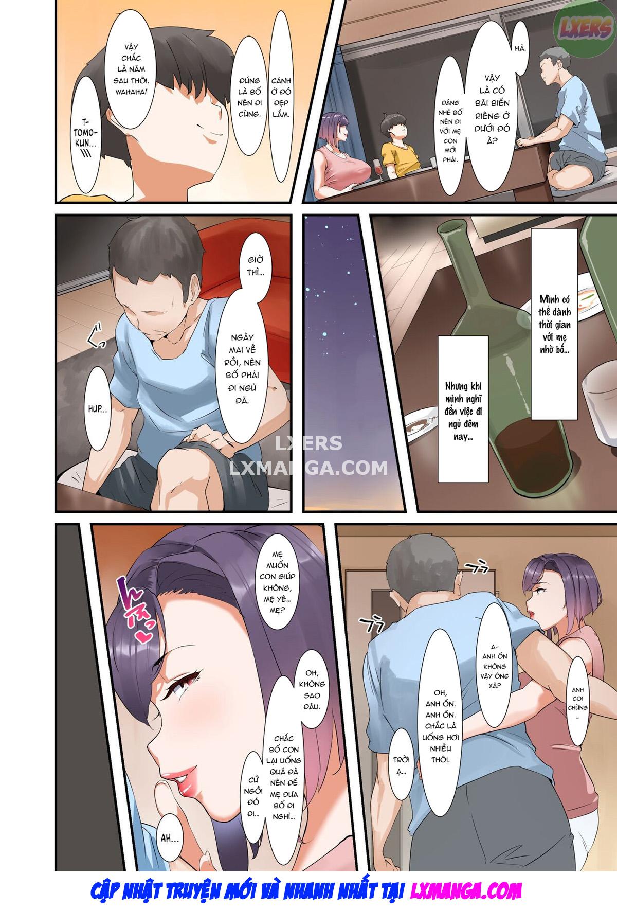 Đọc truyện hentai Musuko to Sex suru node Hahaoya wa Oyasumi Shimasu - Chap 2 - [END]