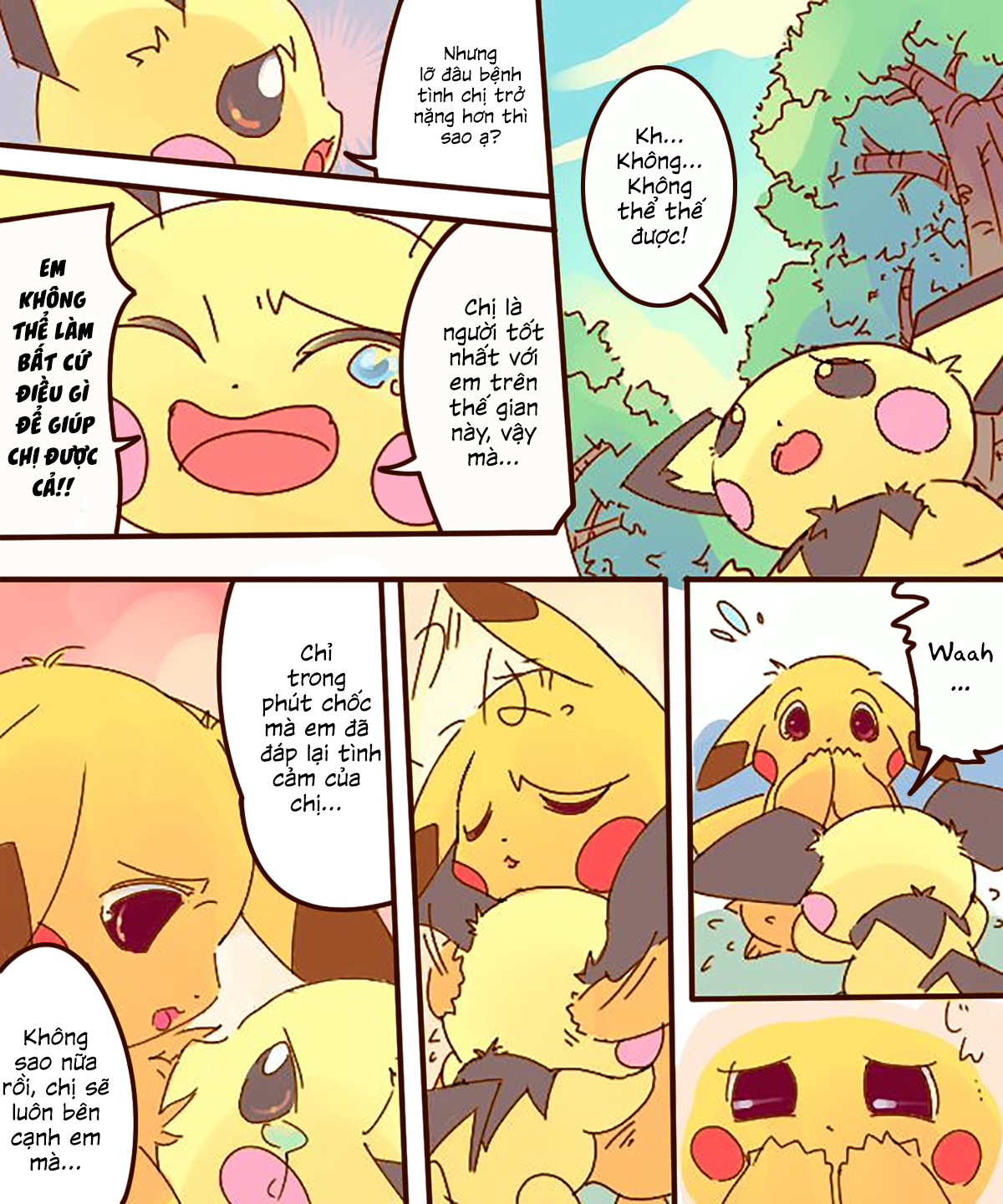 Đọc truyện hentai Pikachu Kiss Pichu - Oneshot