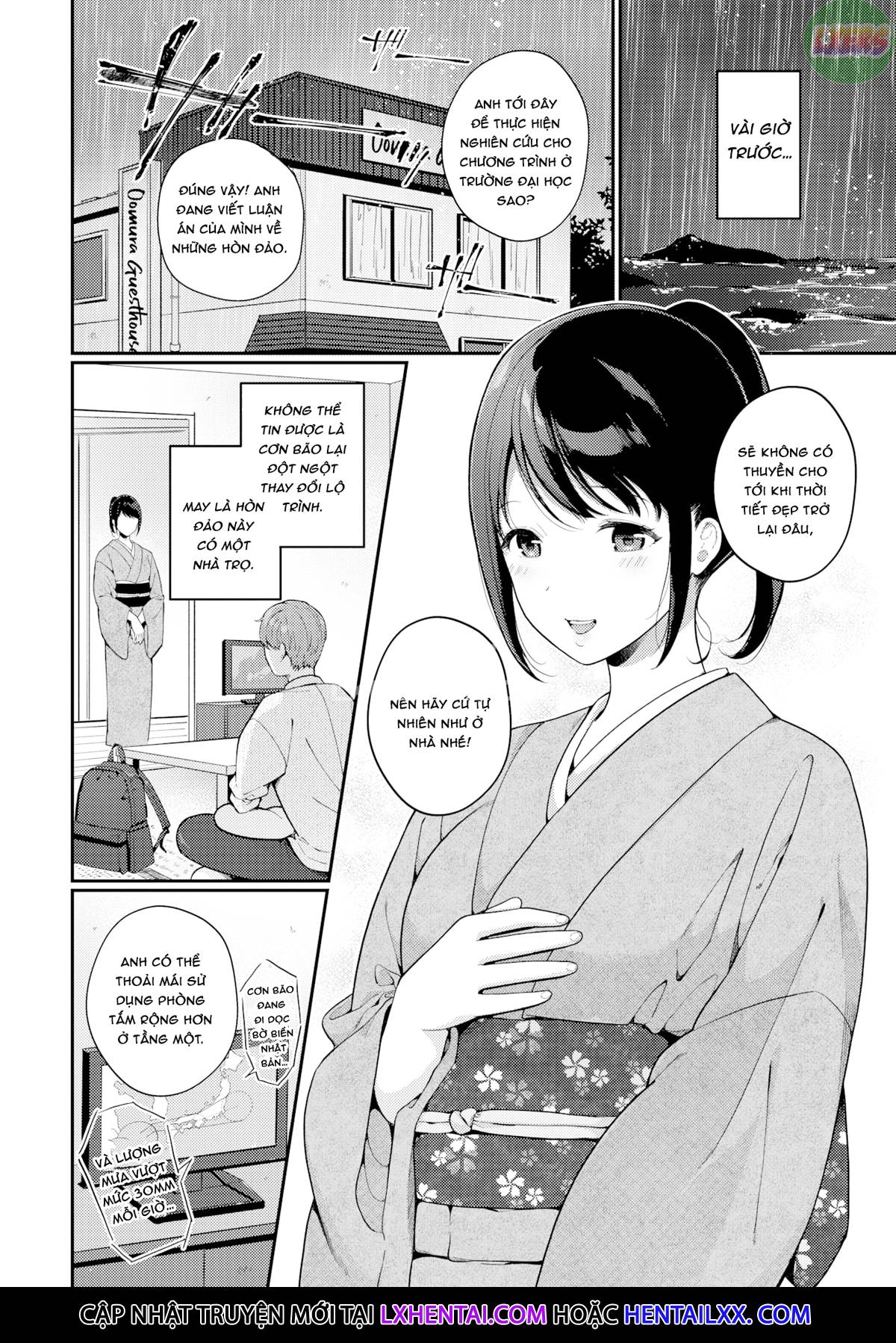 Đọc truyện hentai Taifuu No Yoru ni… - Oneshot