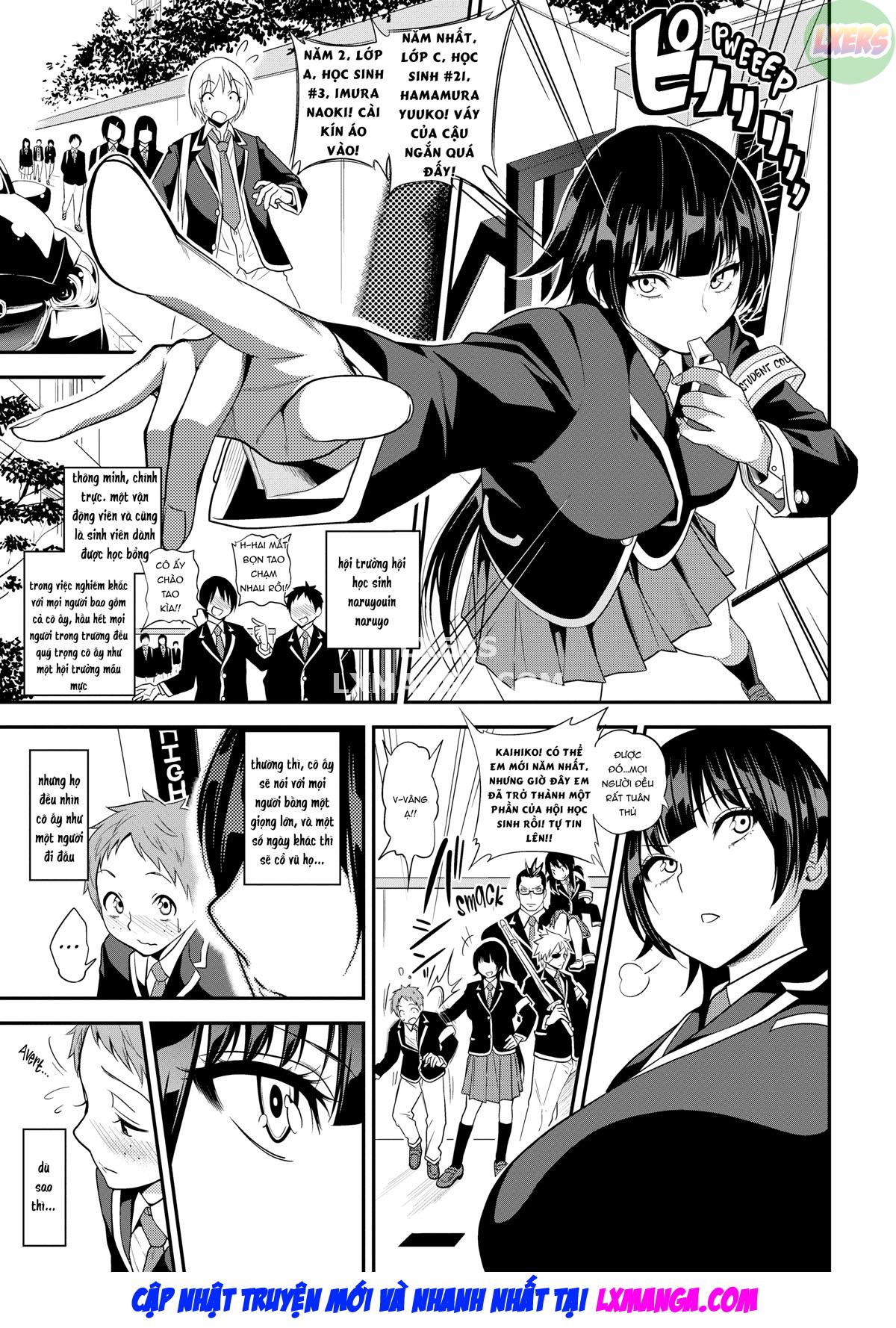 Đọc truyện hentai Fxxk Street Girls - Chap 9 - Cold Bitch Student Council President
