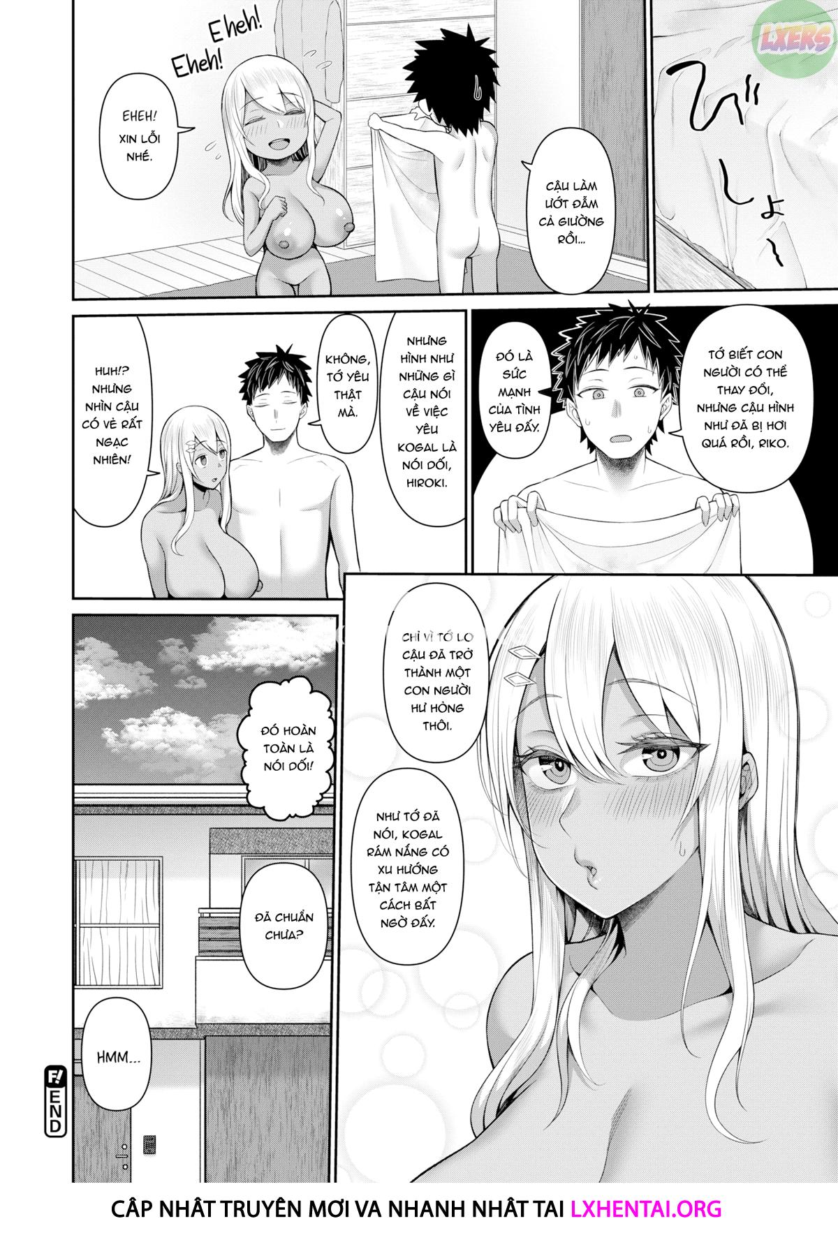 Đọc truyện hentai Yêu màng Kogals da ngăm - Oneshot