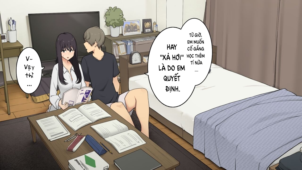 Đọc truyện hentai Học Nhóm Cùng Senpai - Oneshot