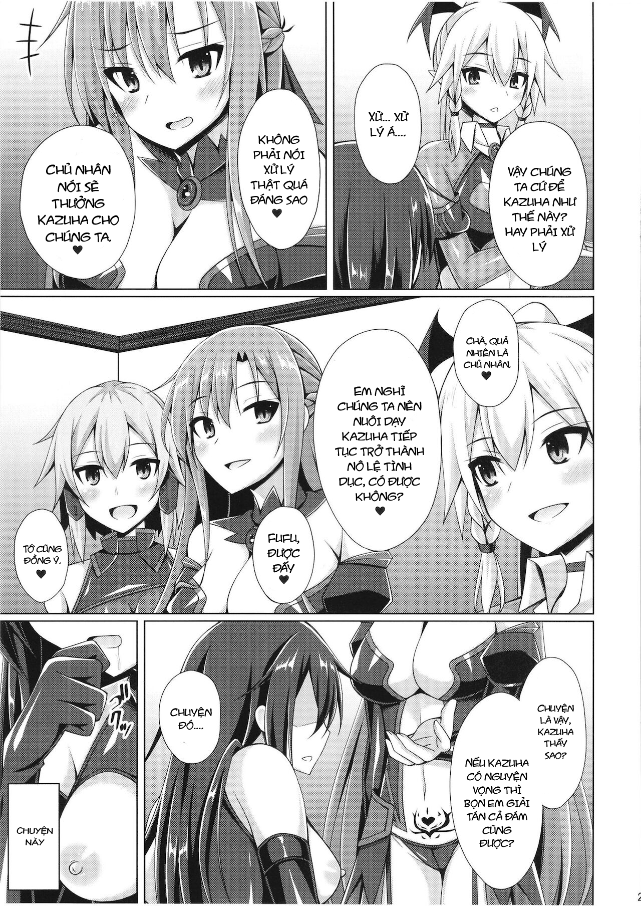 Đọc truyện hentai Kuro no Kenshito Yobareta Ore wa mou nai... Oneshot