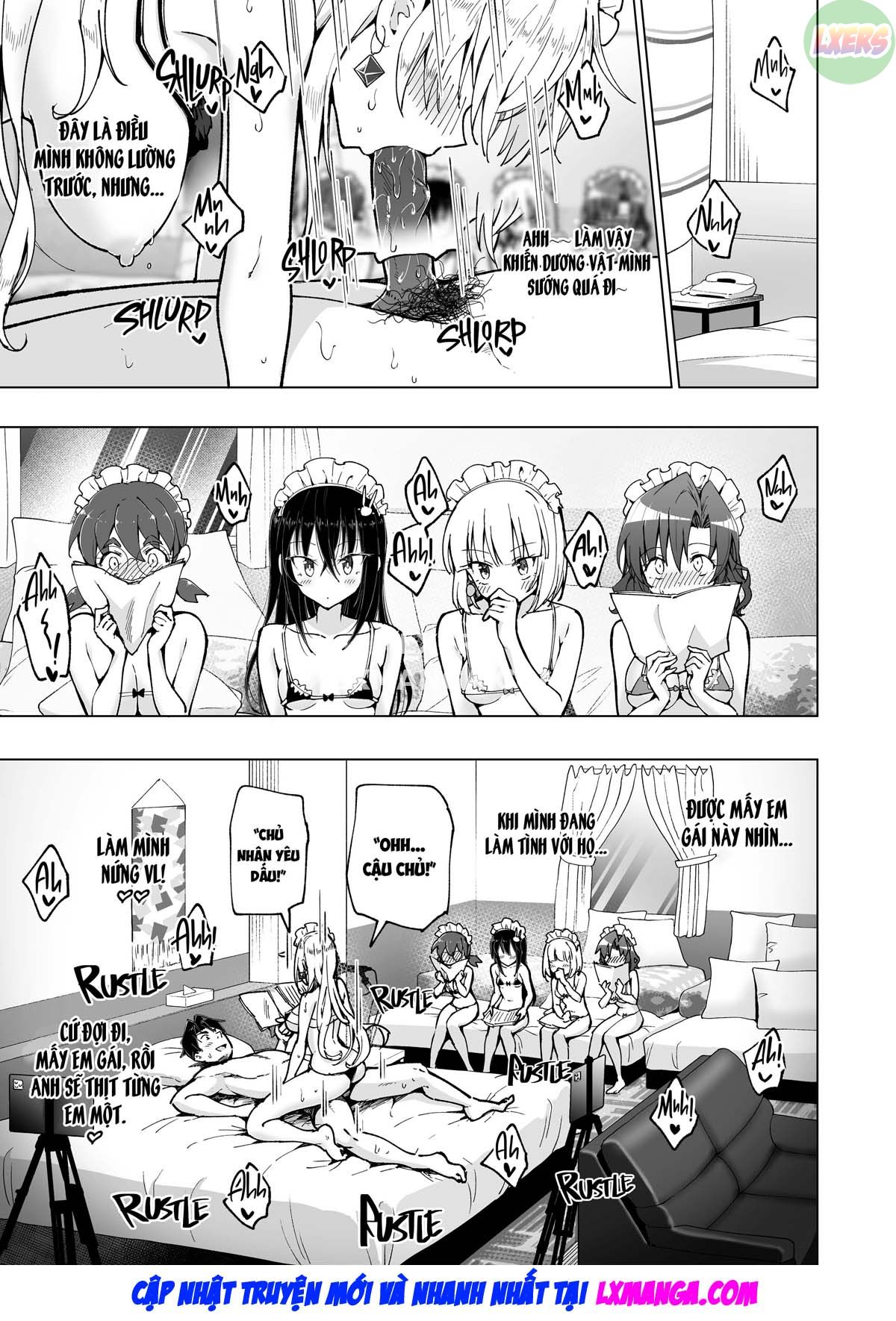 Đọc truyện hentai Nhật ký làm Phò - Chap 8: Filming Harem - Part Two
