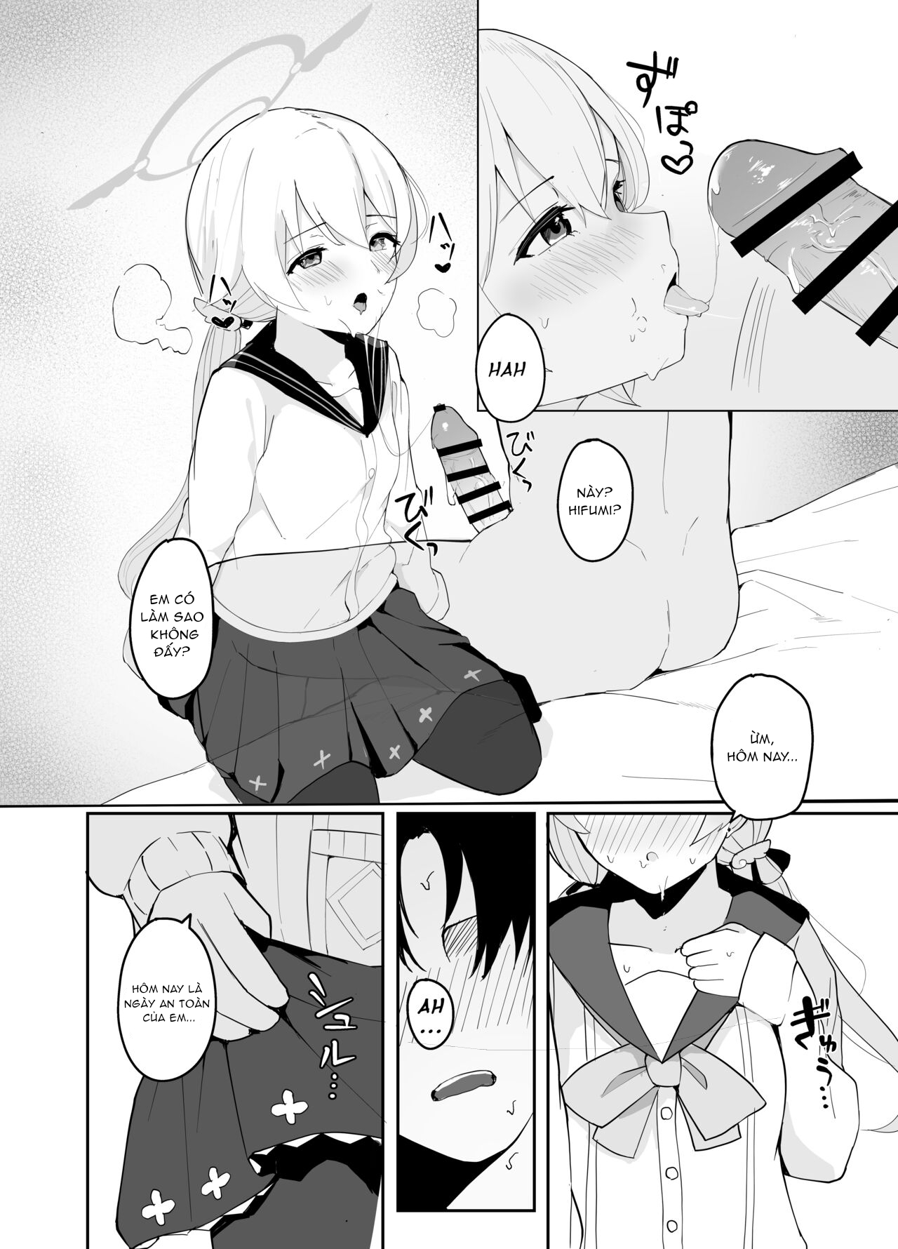 Đọc truyện hentai Phòng điều trị tình dục của Blue Archive ( Ajitani Hifumi ) - Oneshot