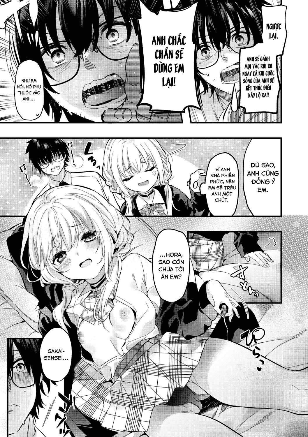 Đọc truyện hentai Đừng bỏ cuộc, sensei! - Oneshot