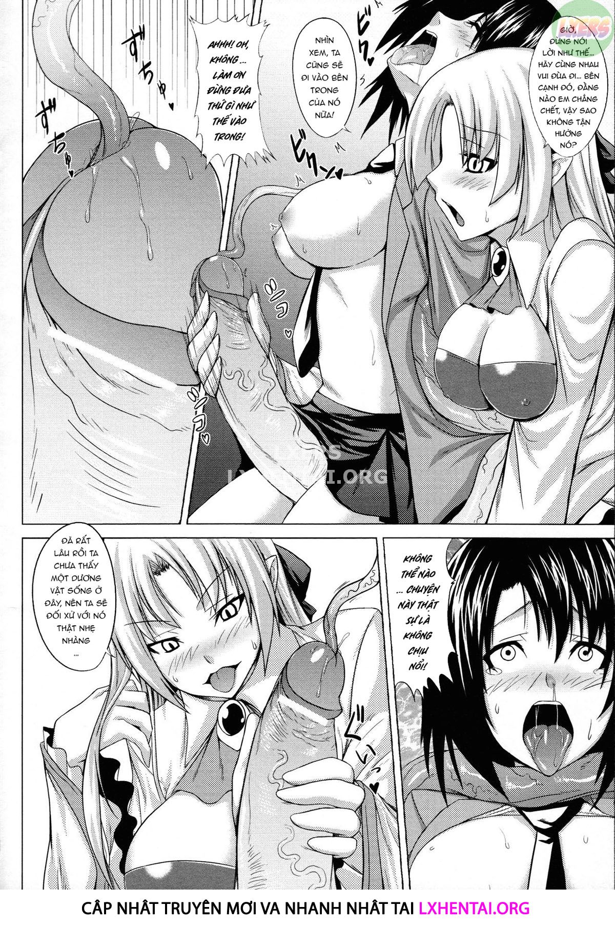 Đọc truyện hentai Demon Girls Are My Slaves - Chap 4