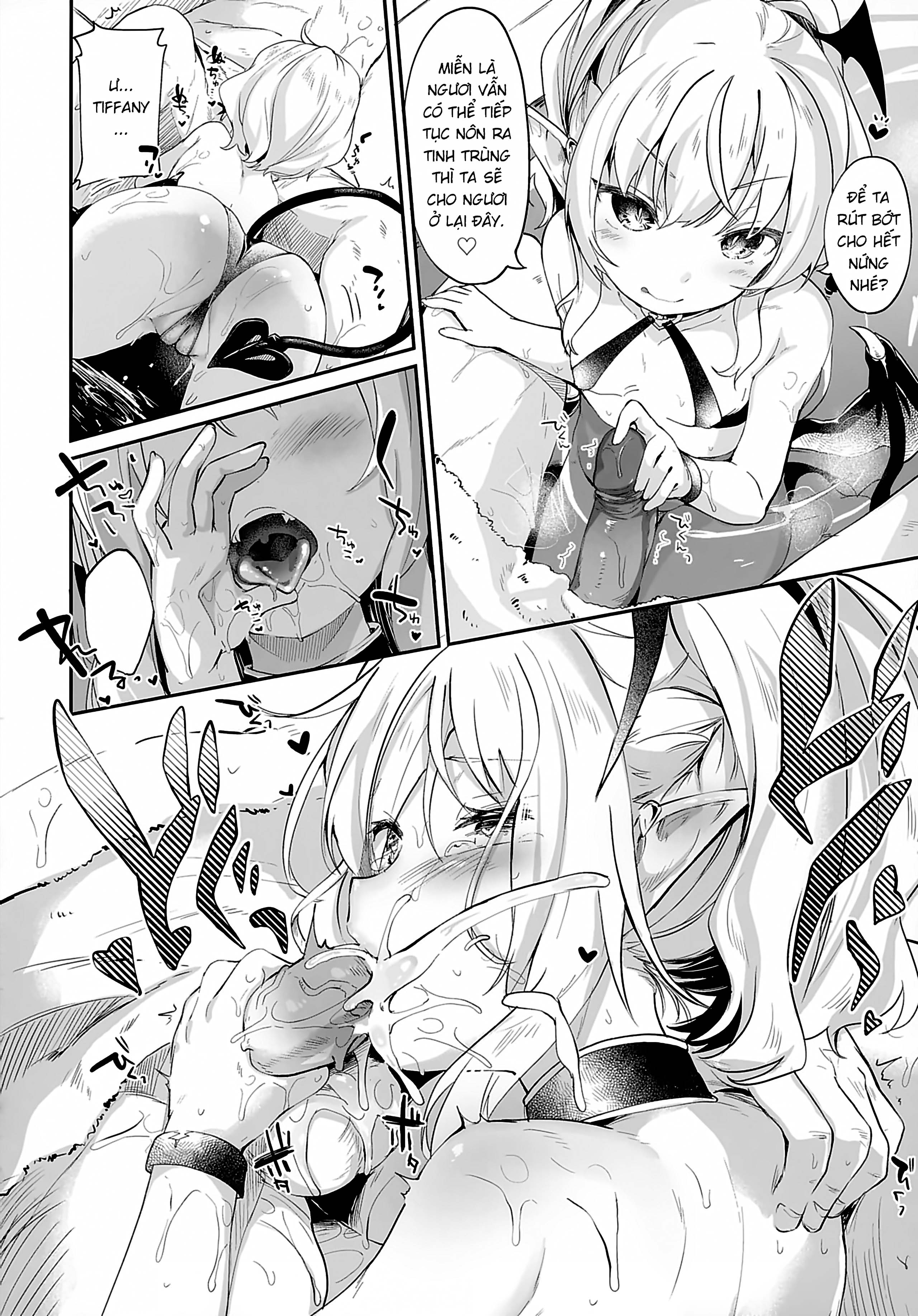 Đọc truyện hentai Boku wa Chiisana Succubus no Shimobe [Uncen] - Chap 3