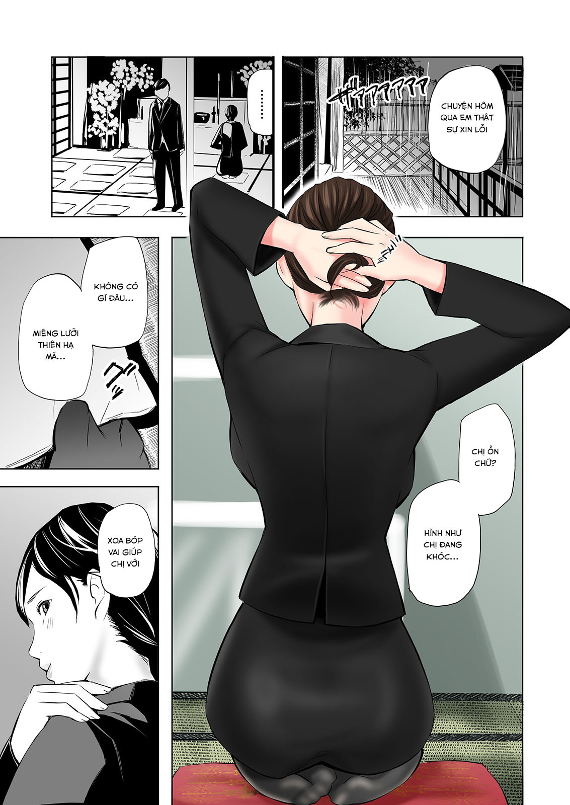 Đọc truyện hentai Mofuku Miboujin No Erohon Desu - Oneshot