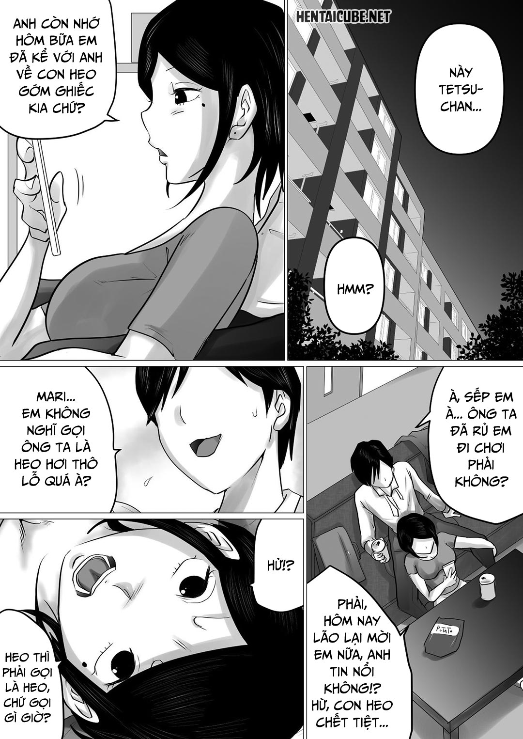 Đọc truyện hentai Cô vợ kiêu ngạo bị lão sếp xấu xí khuất phục - Chap 1