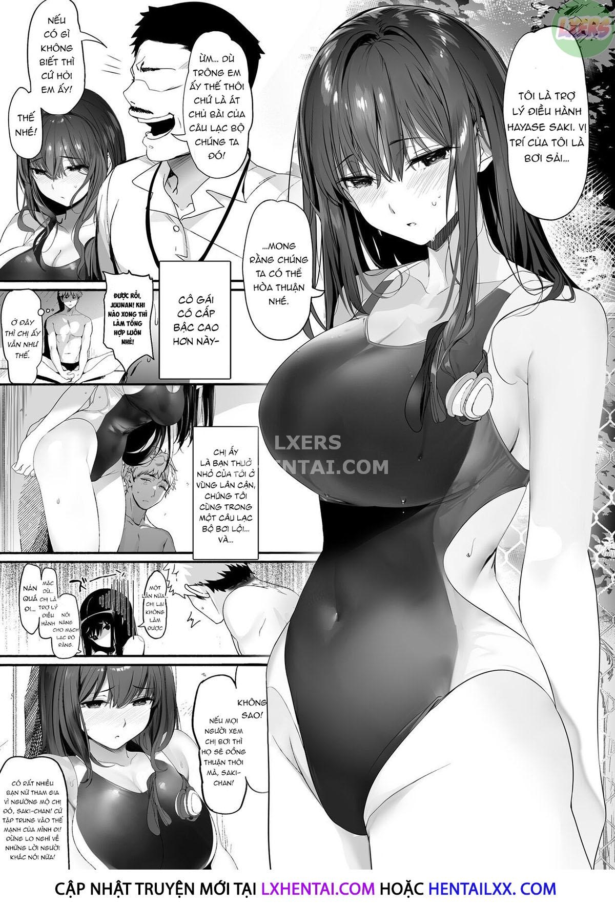 Đọc truyện hentai The Whole Story Of My Neat Childhood Friend In The Swimming Club Being Toyed With By A Dumbass - Oneshot