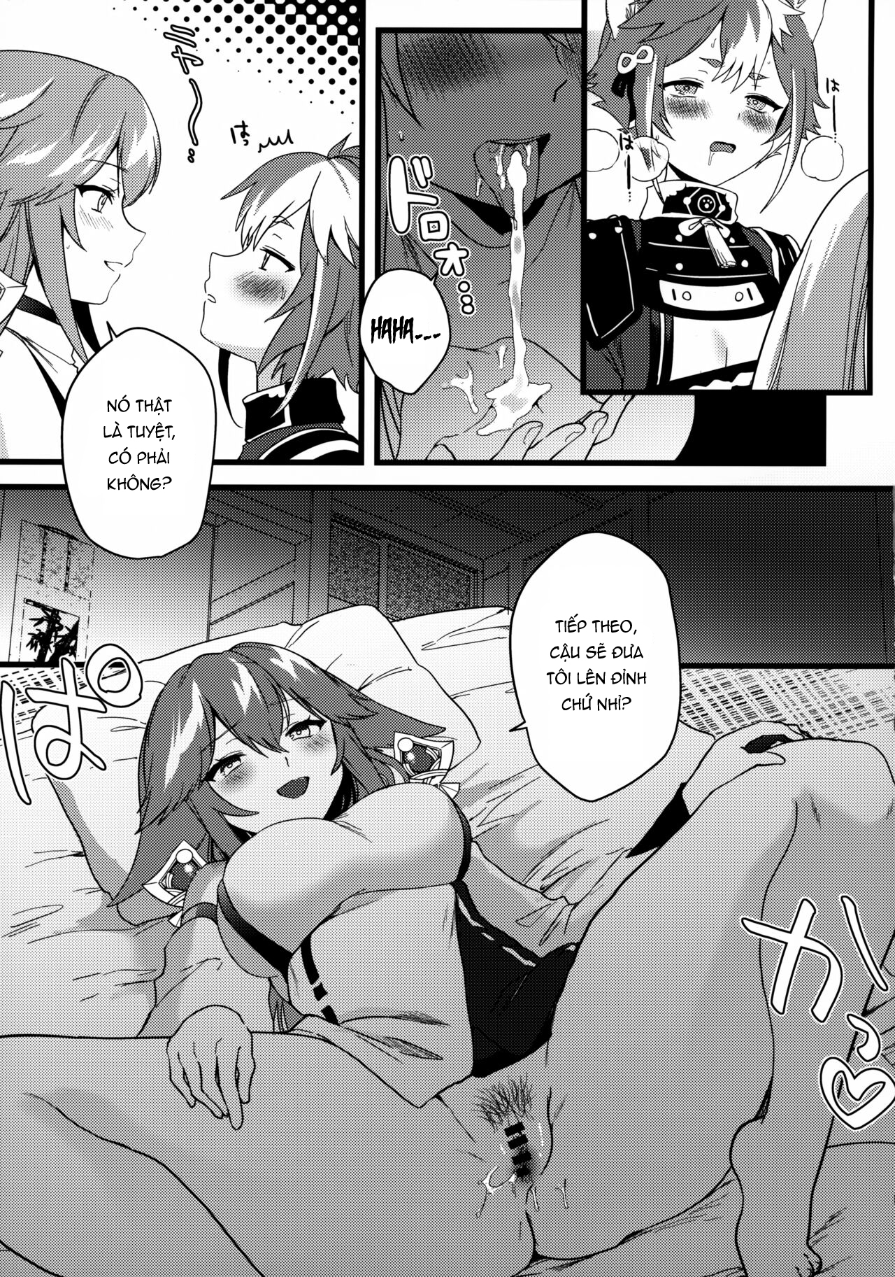 Đọc truyện hentai Mối Quan Hệ Giữa Chó Và Cáo Trong Đêm Thanh Vắng - 1shot