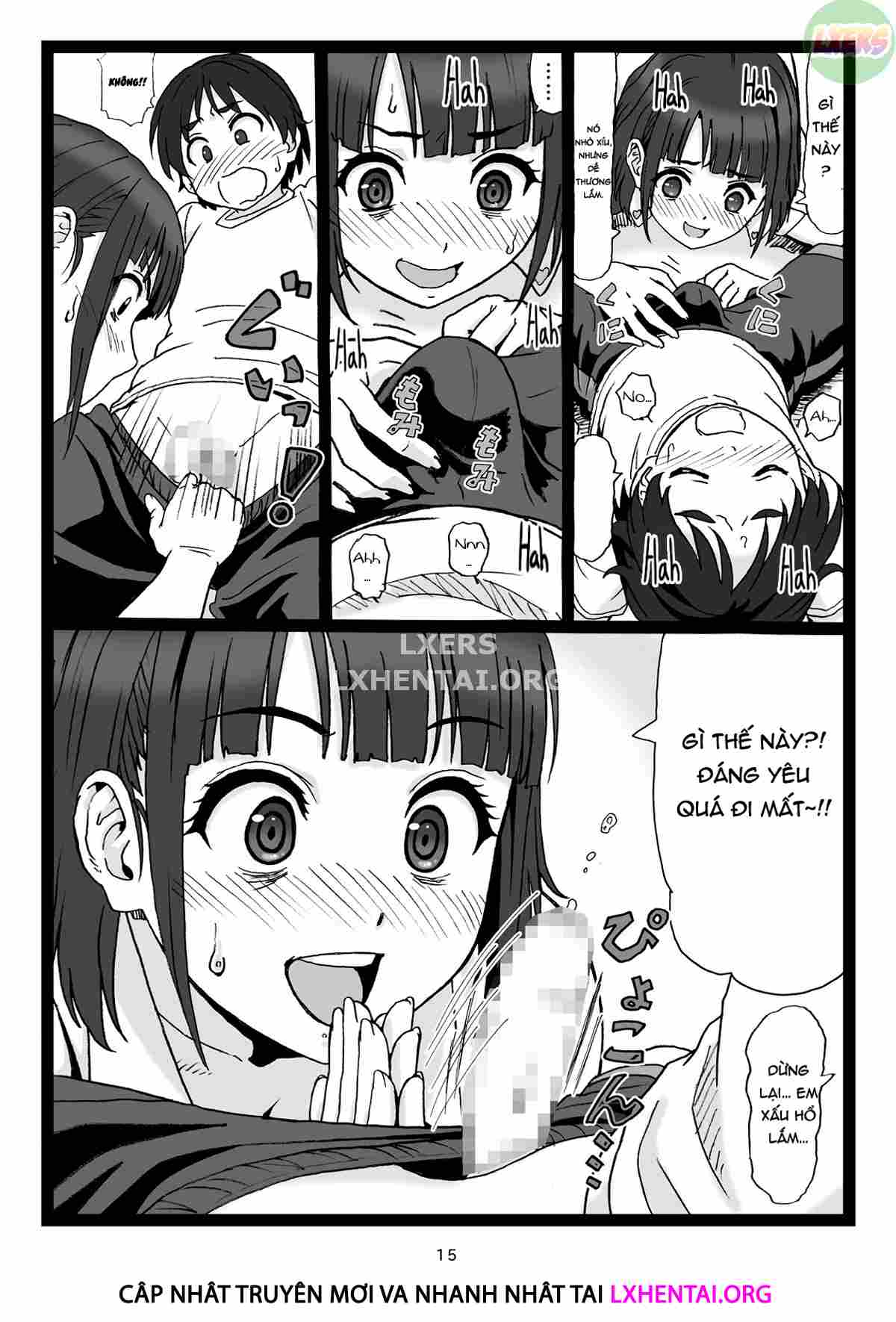 Đọc truyện hentai A Pretty Onee-San, That's Sitting On A Bench In The Park...Suddenly Says To Me: [Show Me Your Dick]. - Oneshot