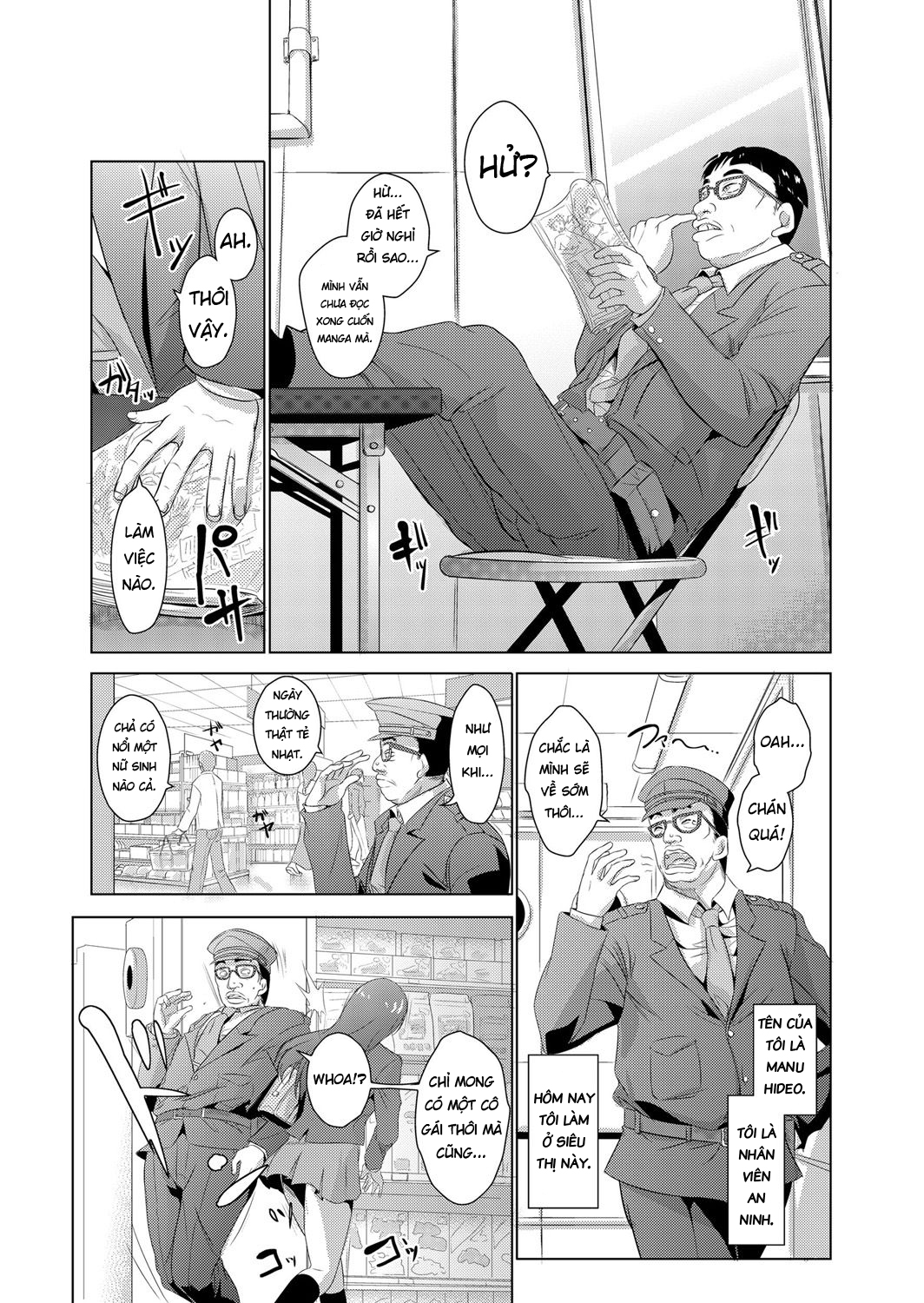 Đọc truyện hentai Ngưng đọng thời gian thay trời hành đạo!!! - Chap 1 - Tiêu diệt kẻ trộm trong khu mua sắm