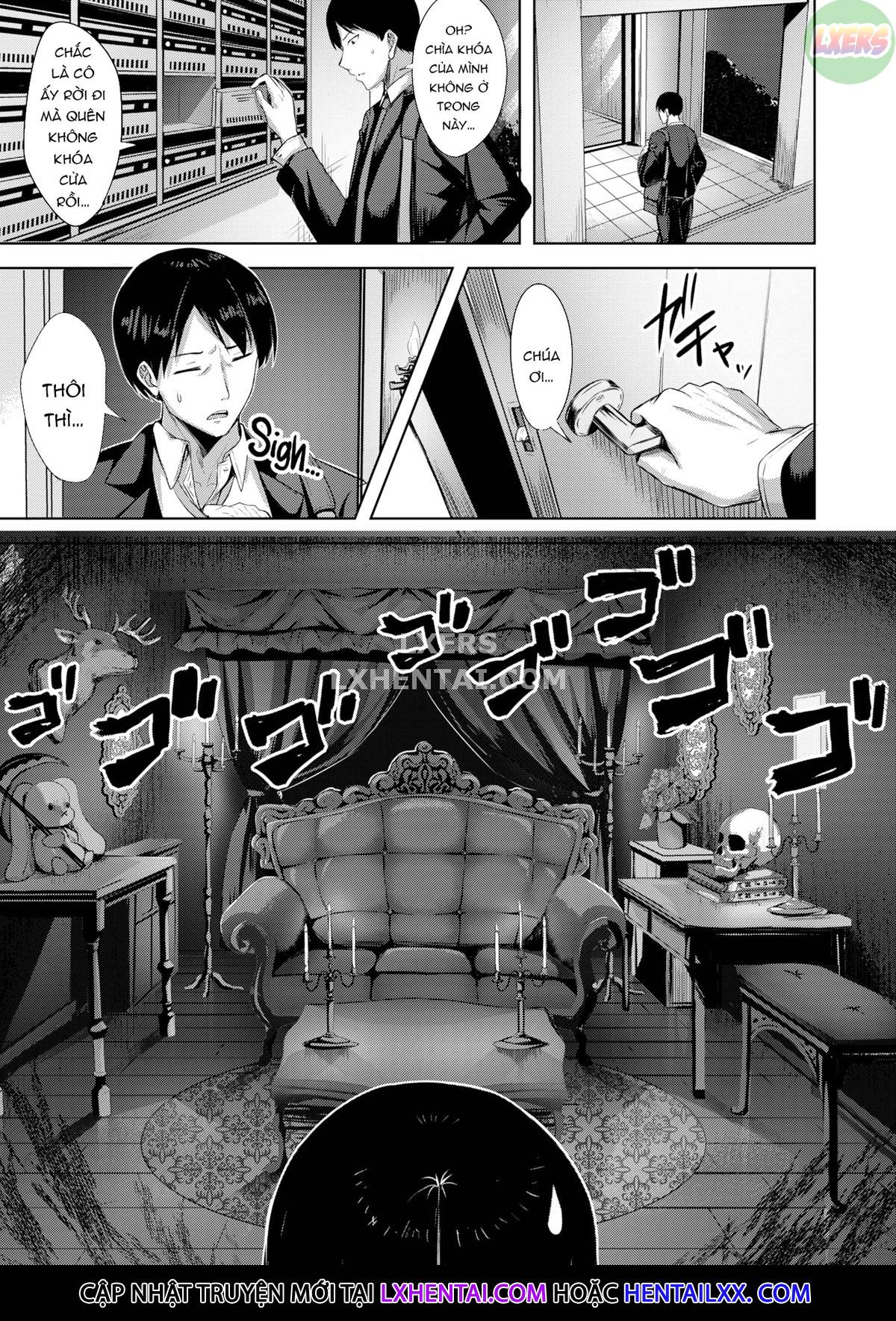 Đọc truyện hentai Cô nàng Gothic may mắn - Oneshot