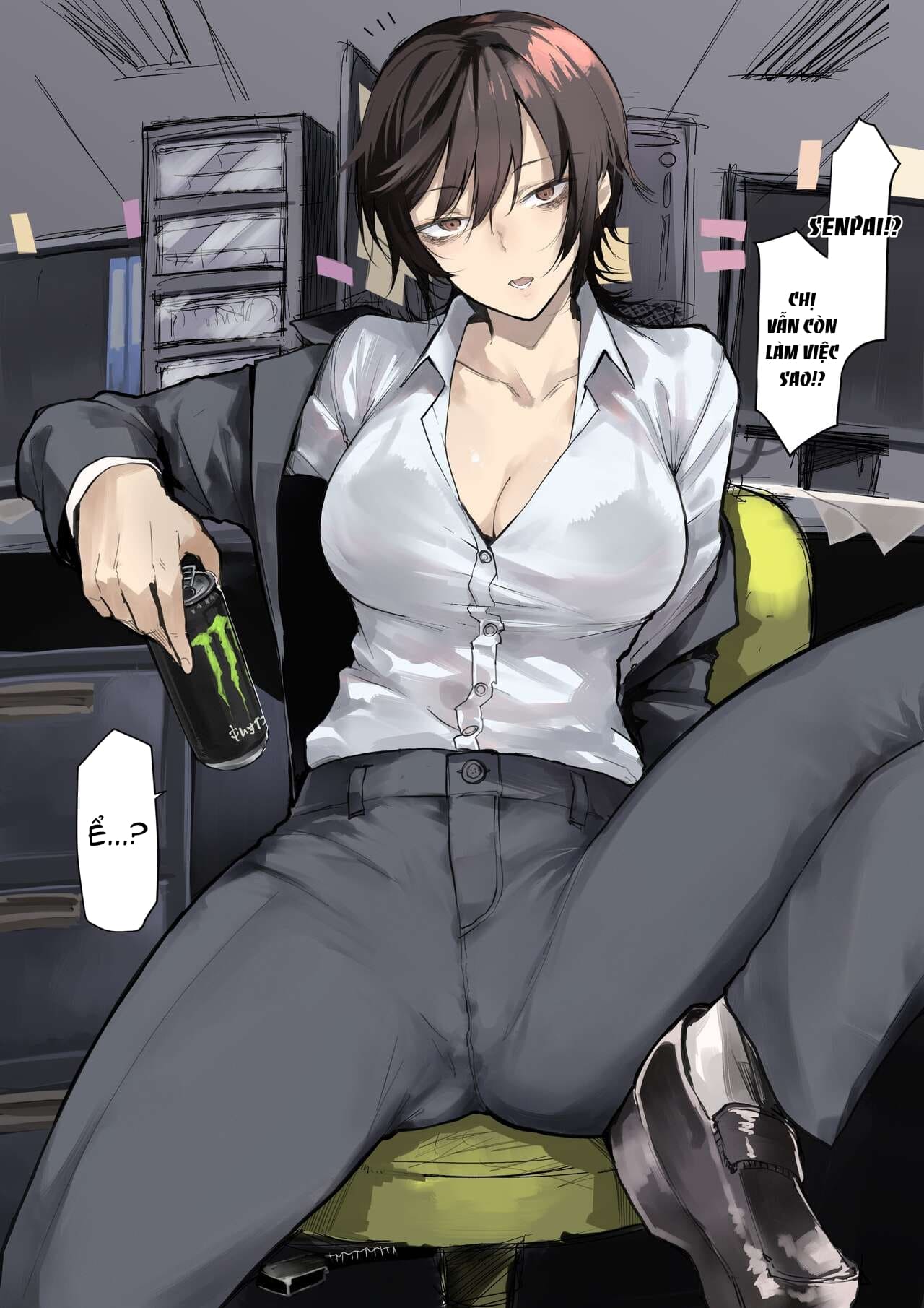 Đọc truyện hentai Chị gái văn phòng thiếu ngủ - Oneshot