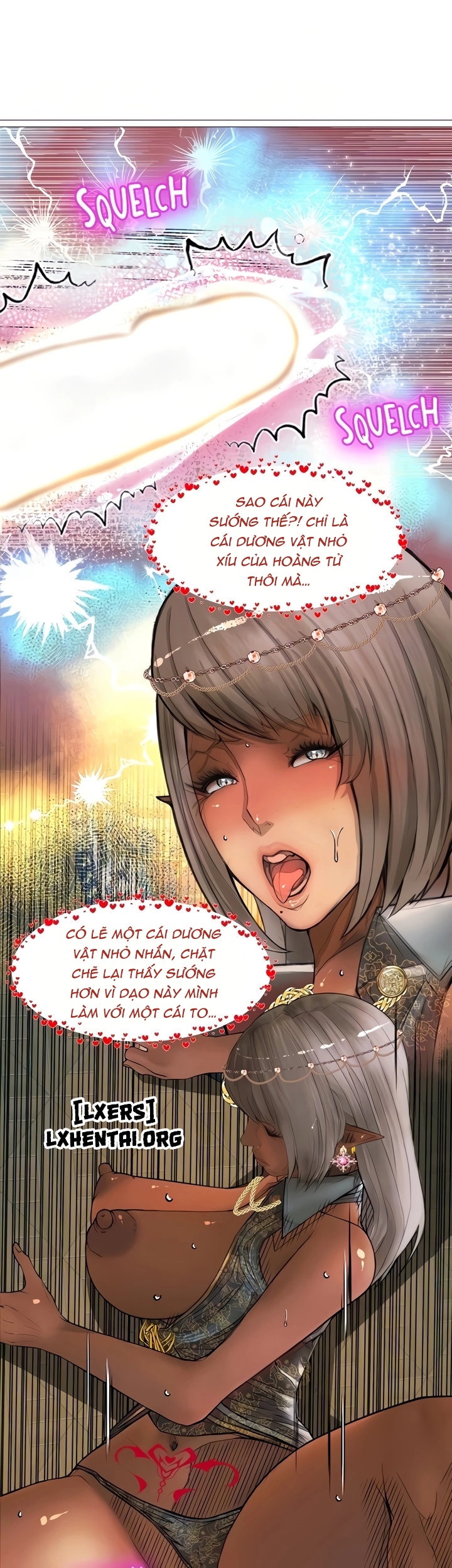 Đọc truyện hentai Nữ Hoàng Dark Elf Và Nô Lệ Orc - Chap 26