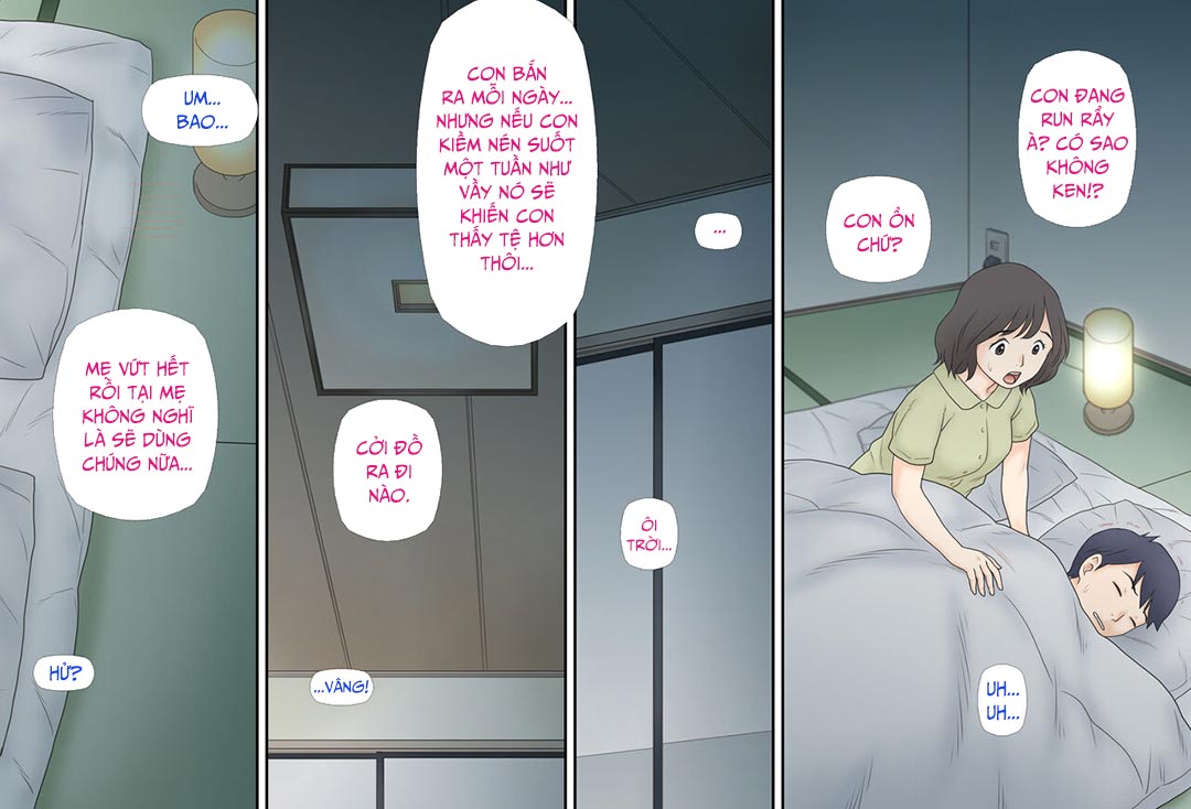 Đọc truyện hentai Bí mật của mẹ con tôi - Oneshot