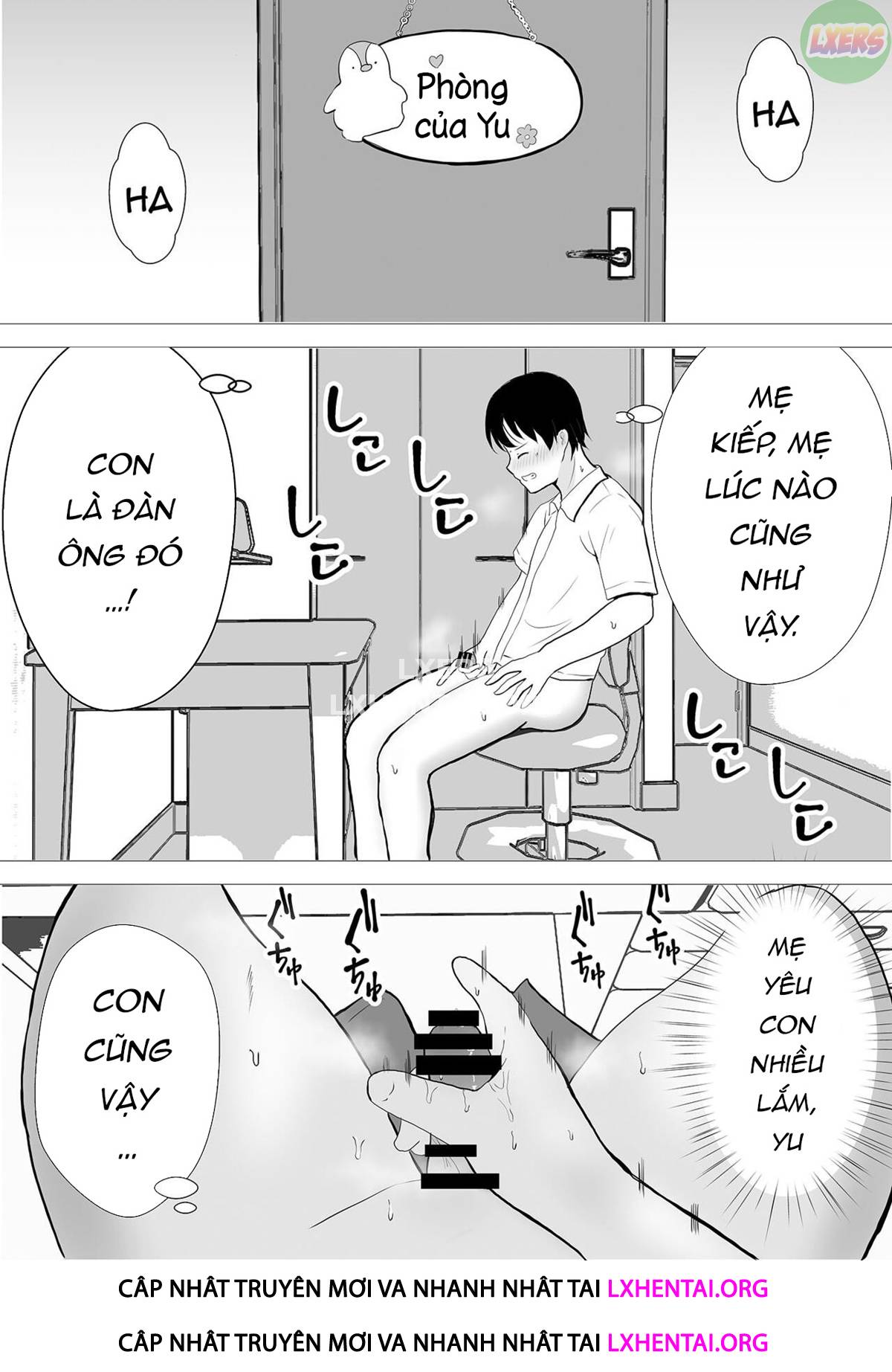 Đọc truyện hentai Người mẹ yêu quý của tôi, cô bạn gái ngốc nghếch của tôi - Chap 1