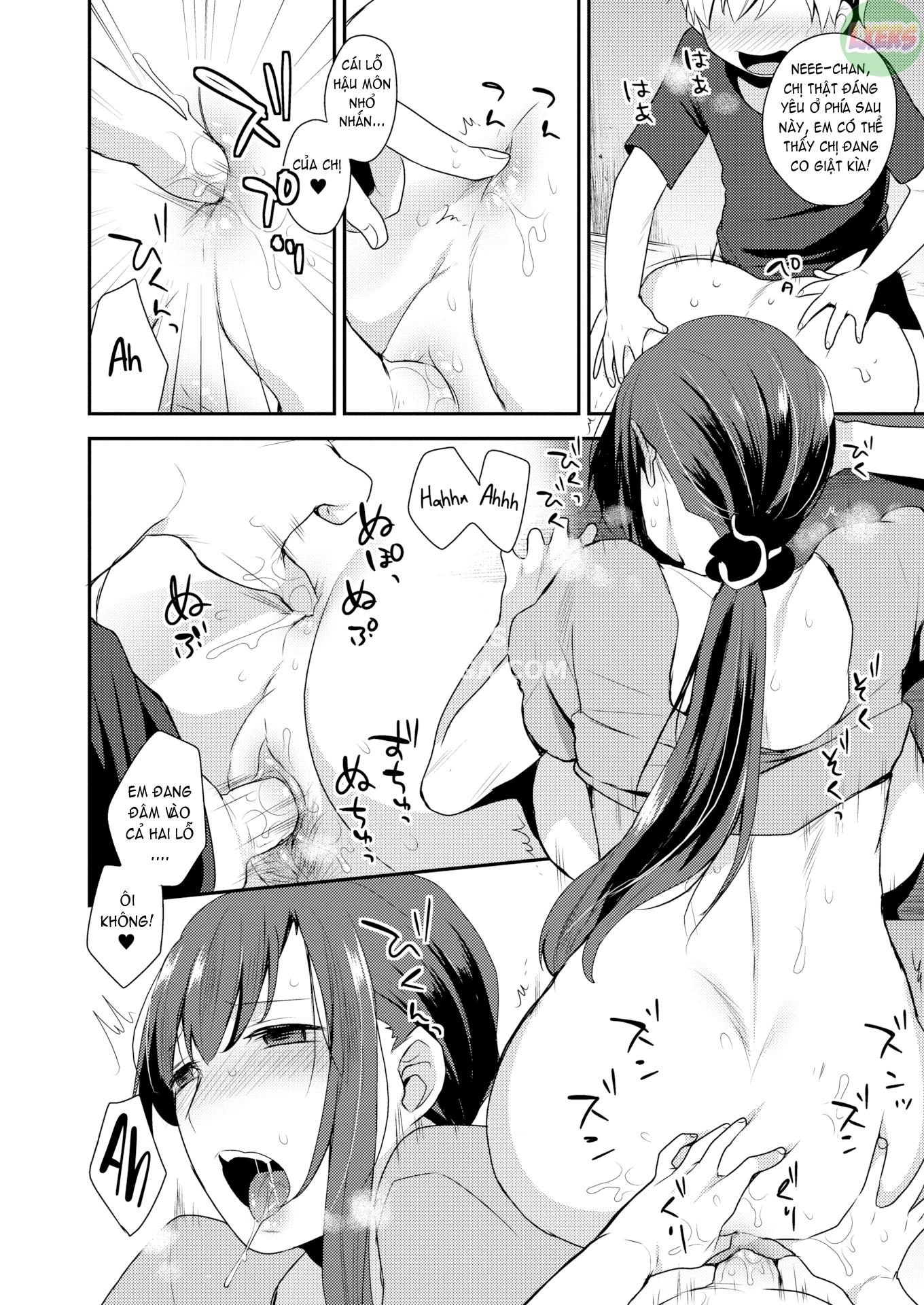 Đọc truyện hentai Phần thưởng của chị gái Oneshot