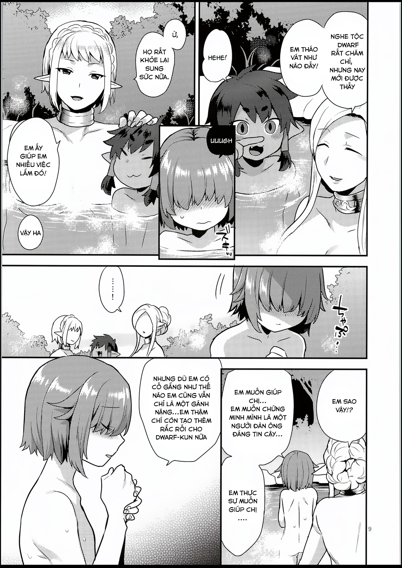 Đọc truyện hentai Elf Onsen - Oneshot