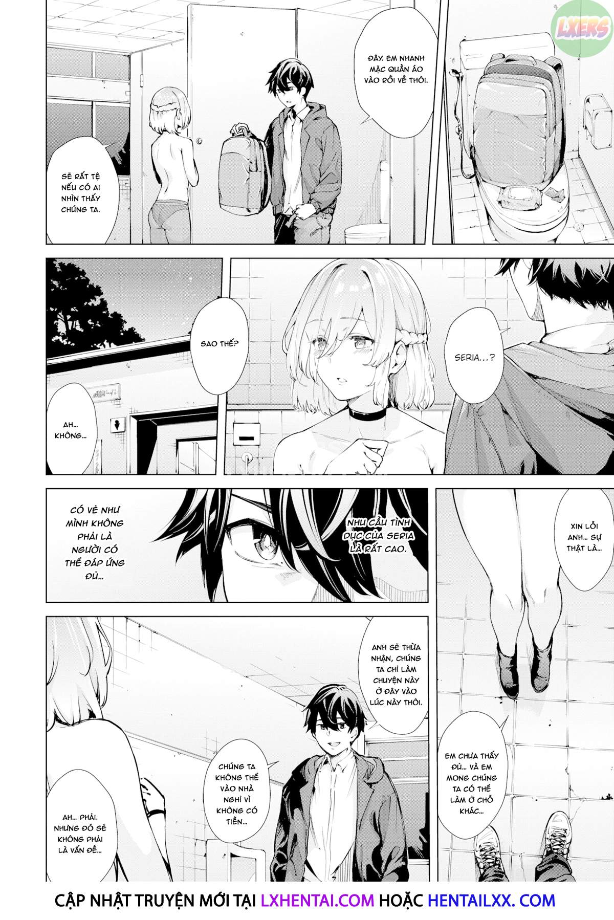 Đọc truyện hentai Khi bạn có cô người yêu thích phô dâm - Oneshot