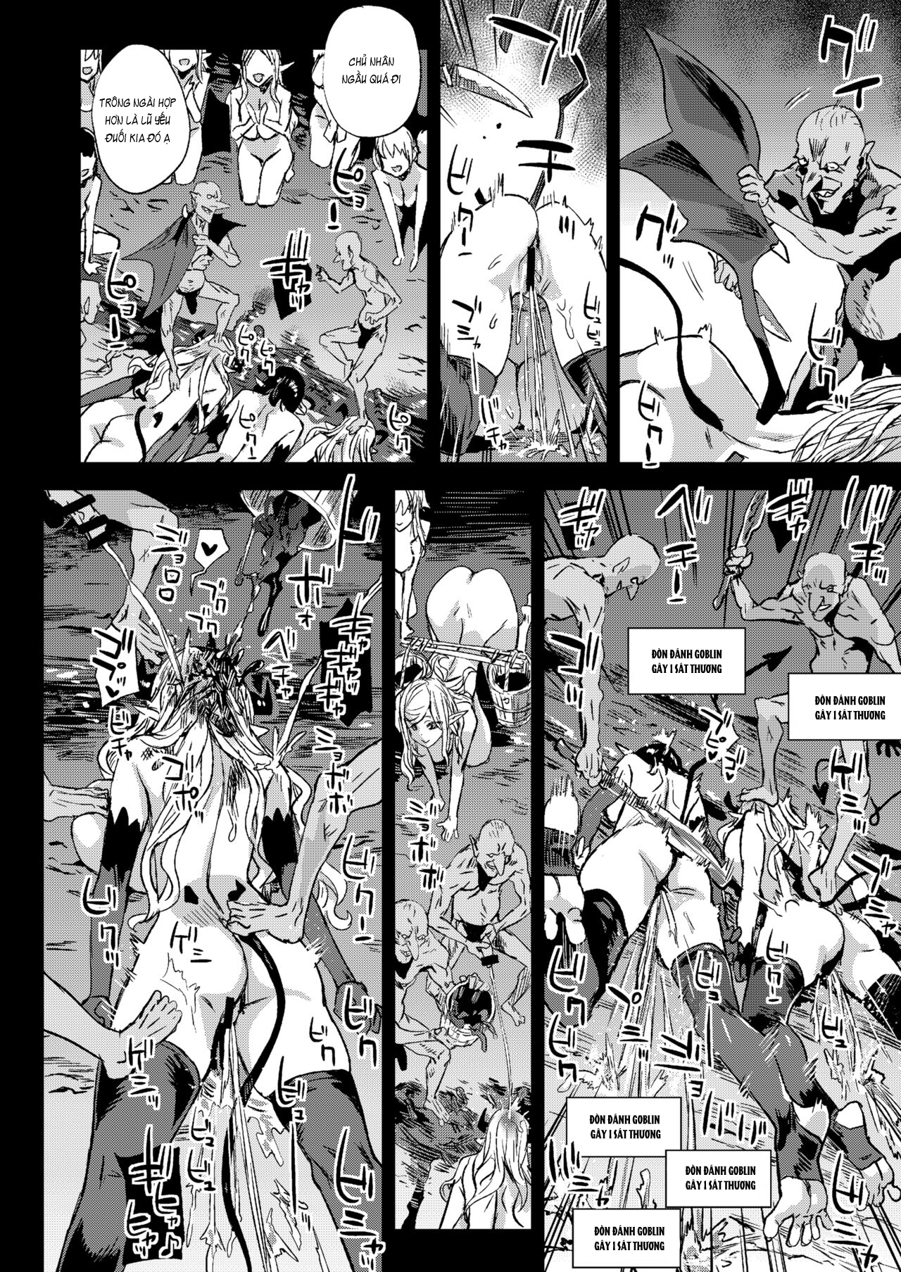 Đọc truyện hentai Nữ hoàng Succubus vs Yêu tinh nhỏ - Chap 2