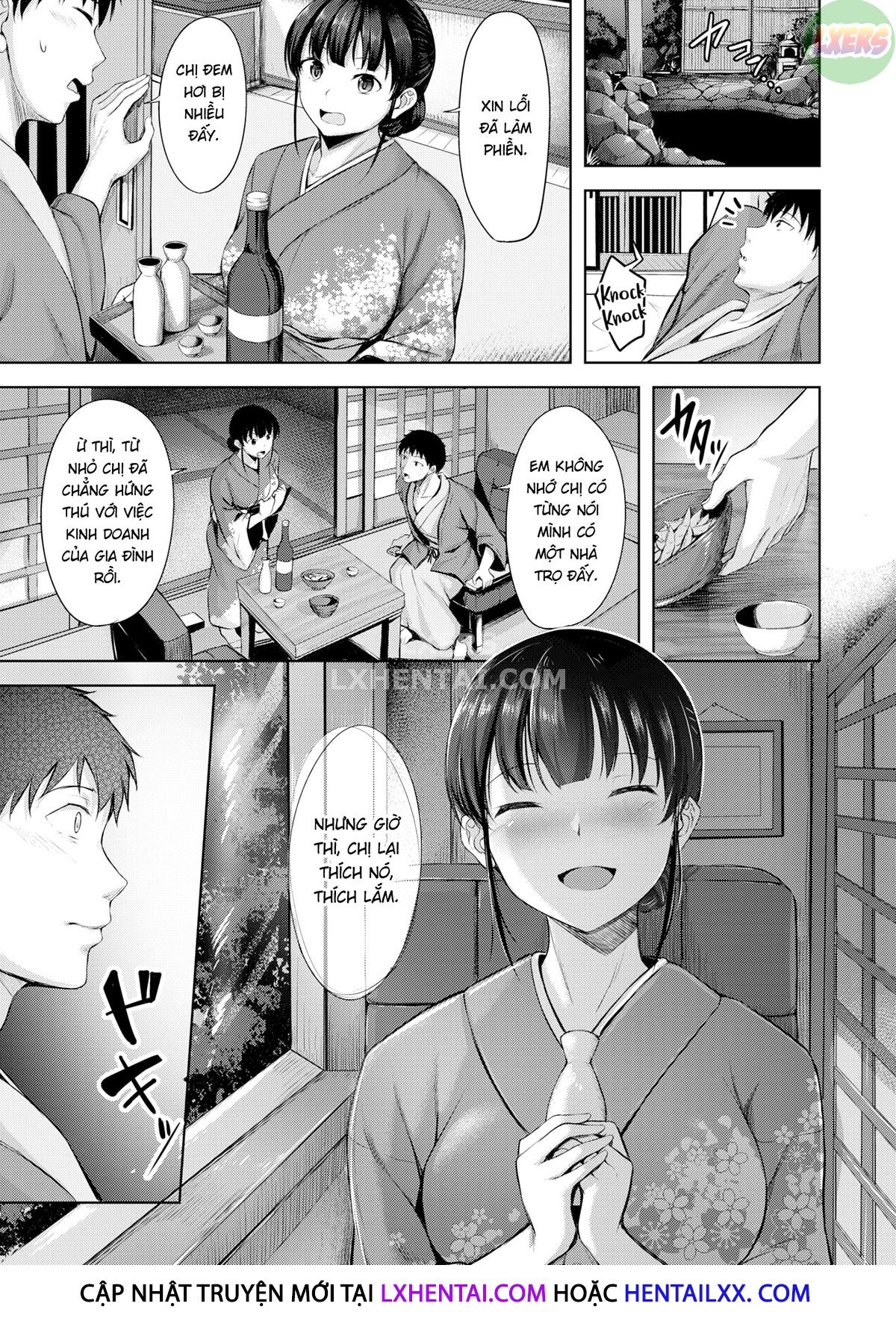 Đọc truyện hentai Yêu em đi, bà chủ! - Oneshot