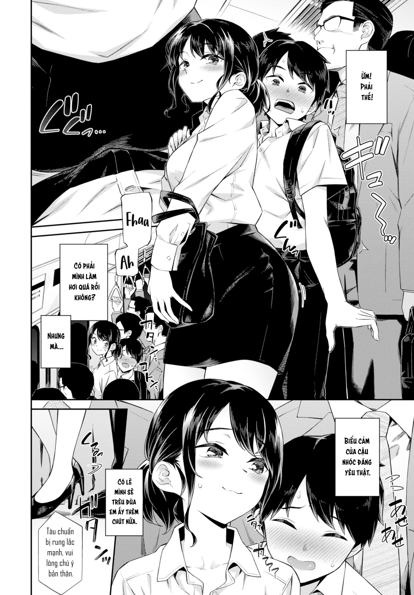 Đọc truyện hentai Dụ em trai non tơ trên tàu - 1 bắn