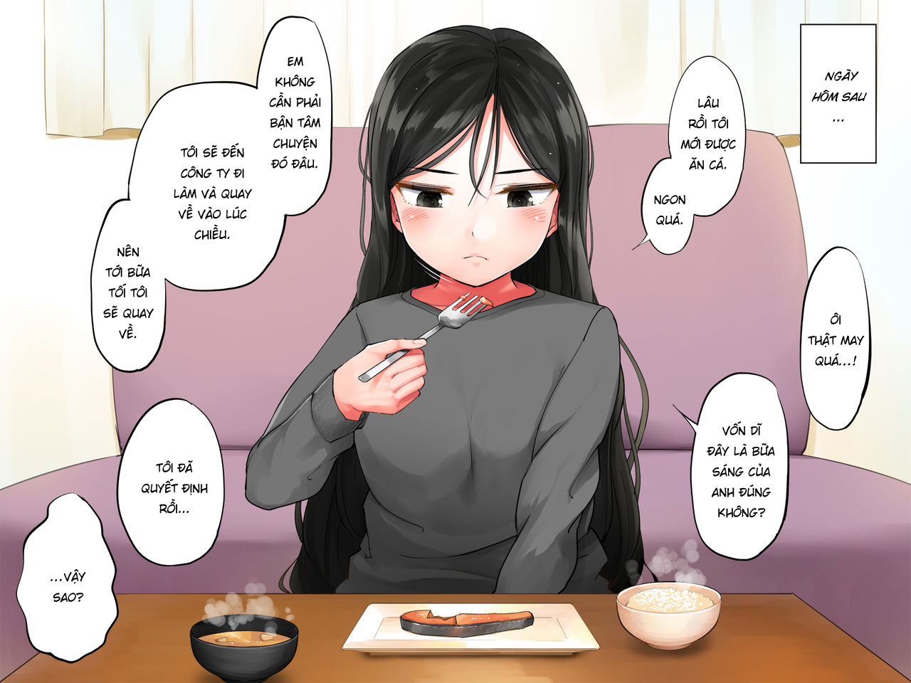 Đọc truyện hentai Khi tôi bế cô gái gầy gò của mình lên, cô ấy ướt sũng - Part 2