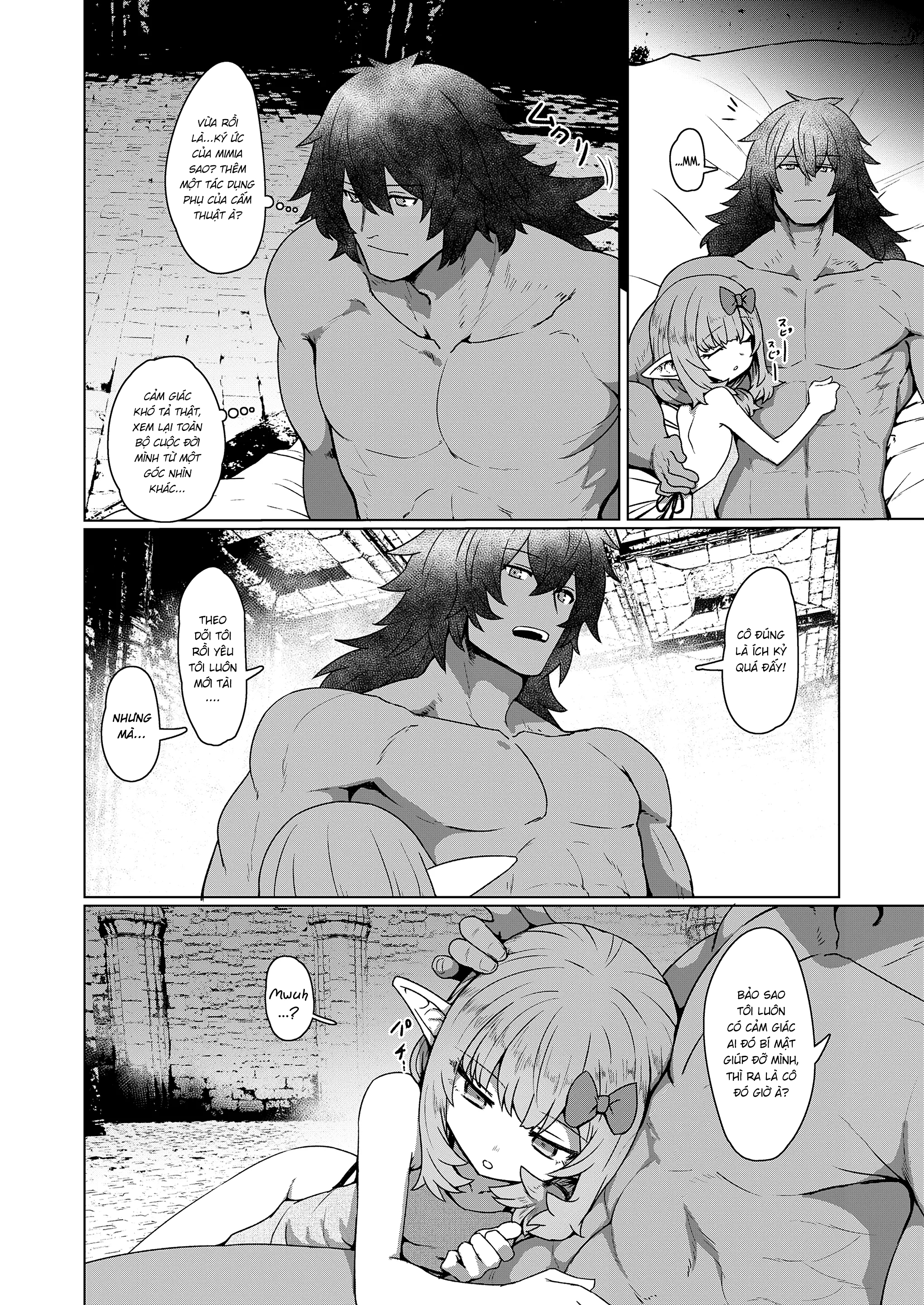 Đọc truyện hentai Yakkai na Fan Elf - Oneshot