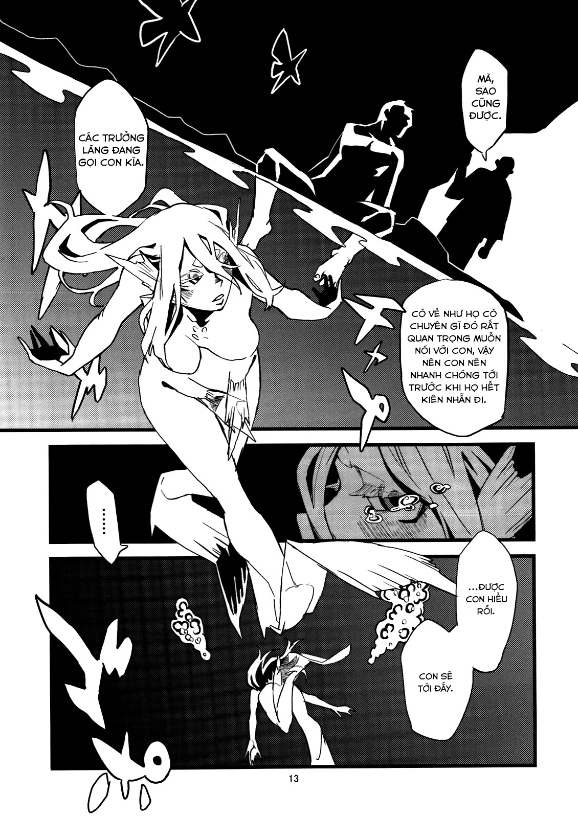Đọc truyện hentai Kẻ làm điều ác phi nhân loại - Chap 4.0: Cá