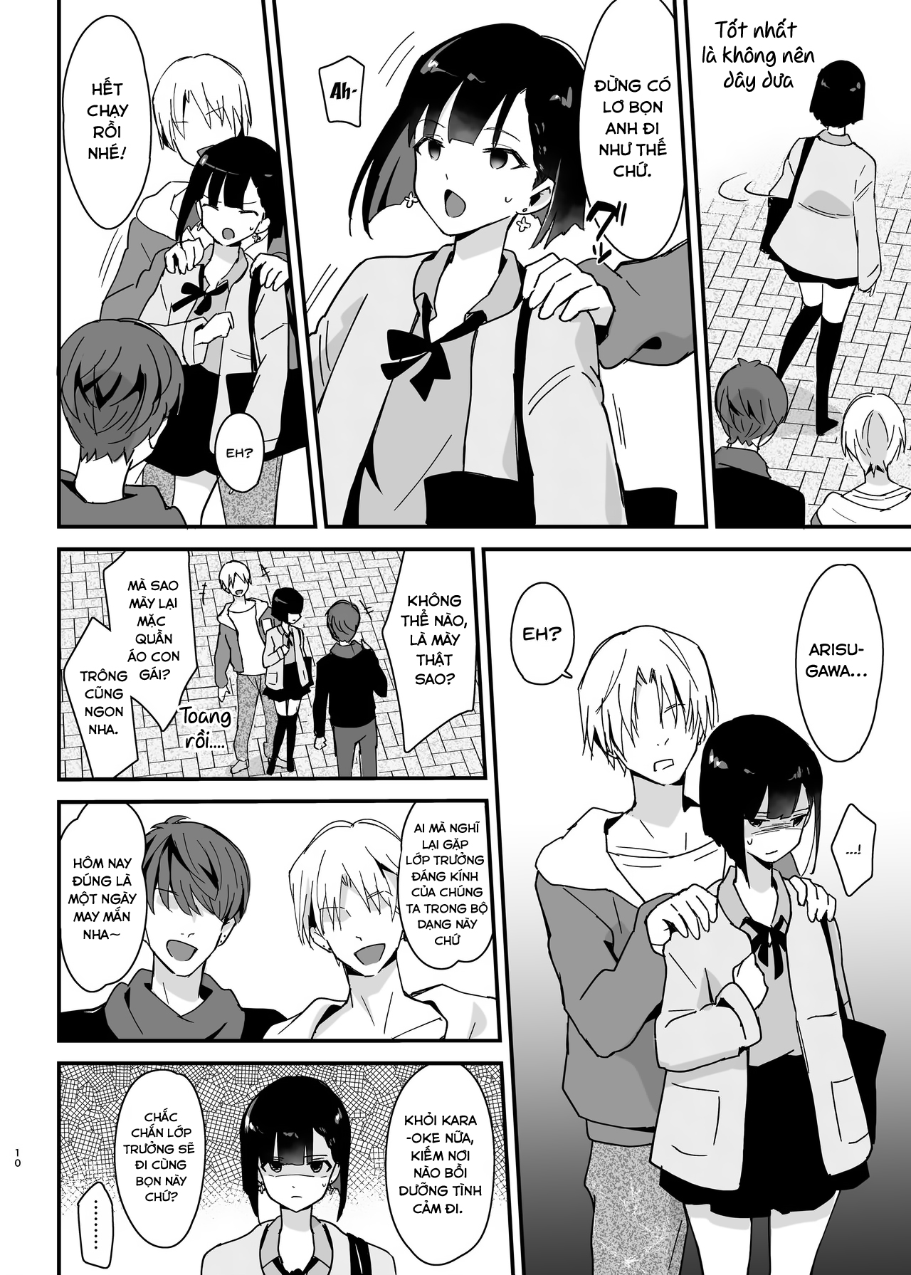 Đọc truyện hentai Iinchou wa Furyou Chinpo ni Otosareru - Oneshot