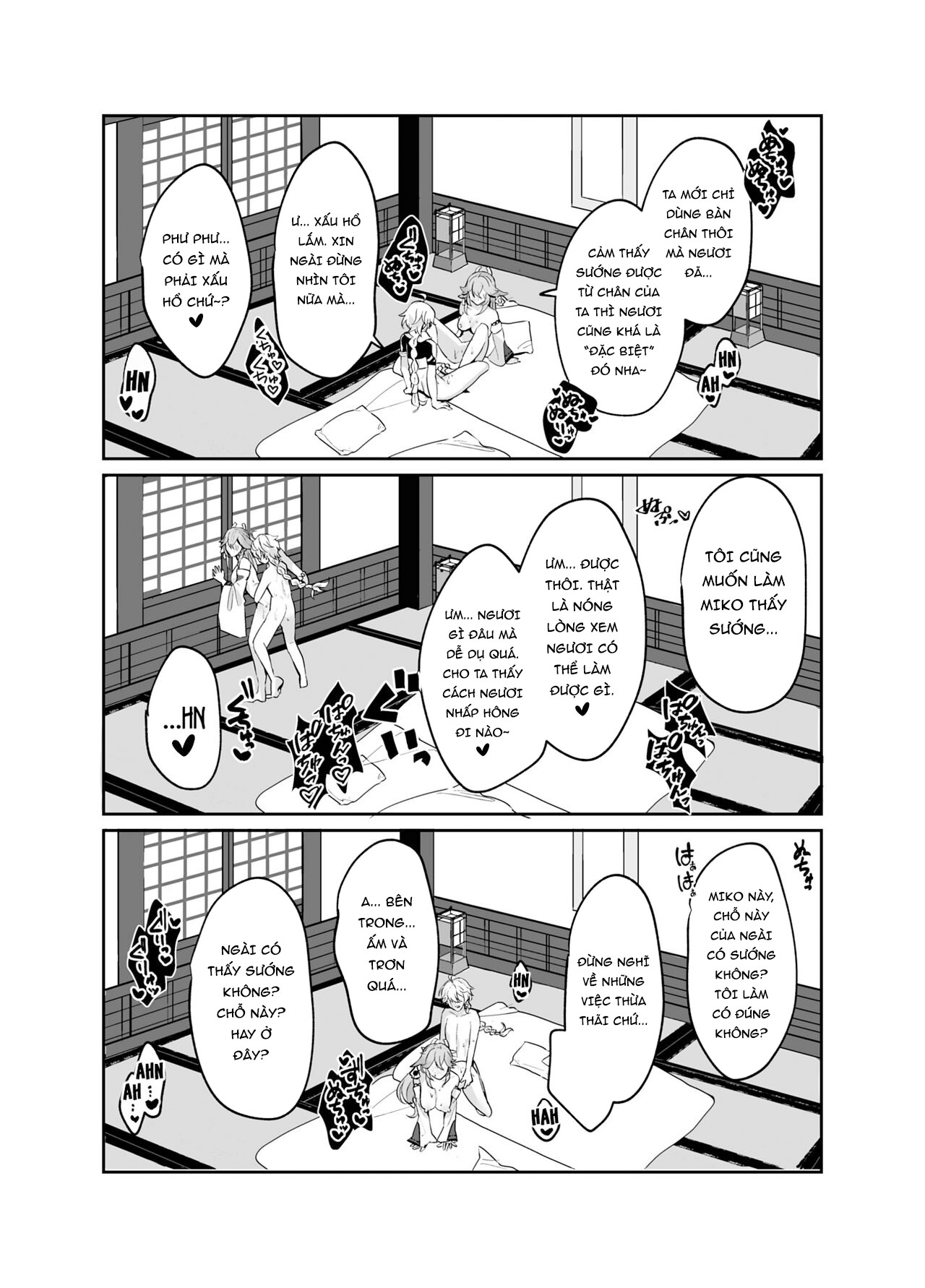 Đọc truyện hentai Theo ý của ngài Guuji-sama - Oneshot