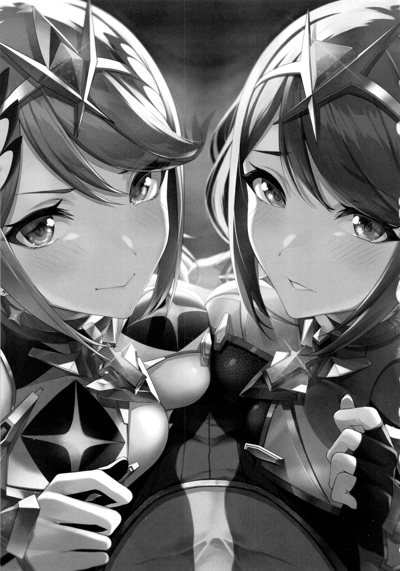 Đọc truyện hentai Sự dẫn dắt của Mặt trời rực lửa (Xenoblade Chronicles 2) - Oneshot